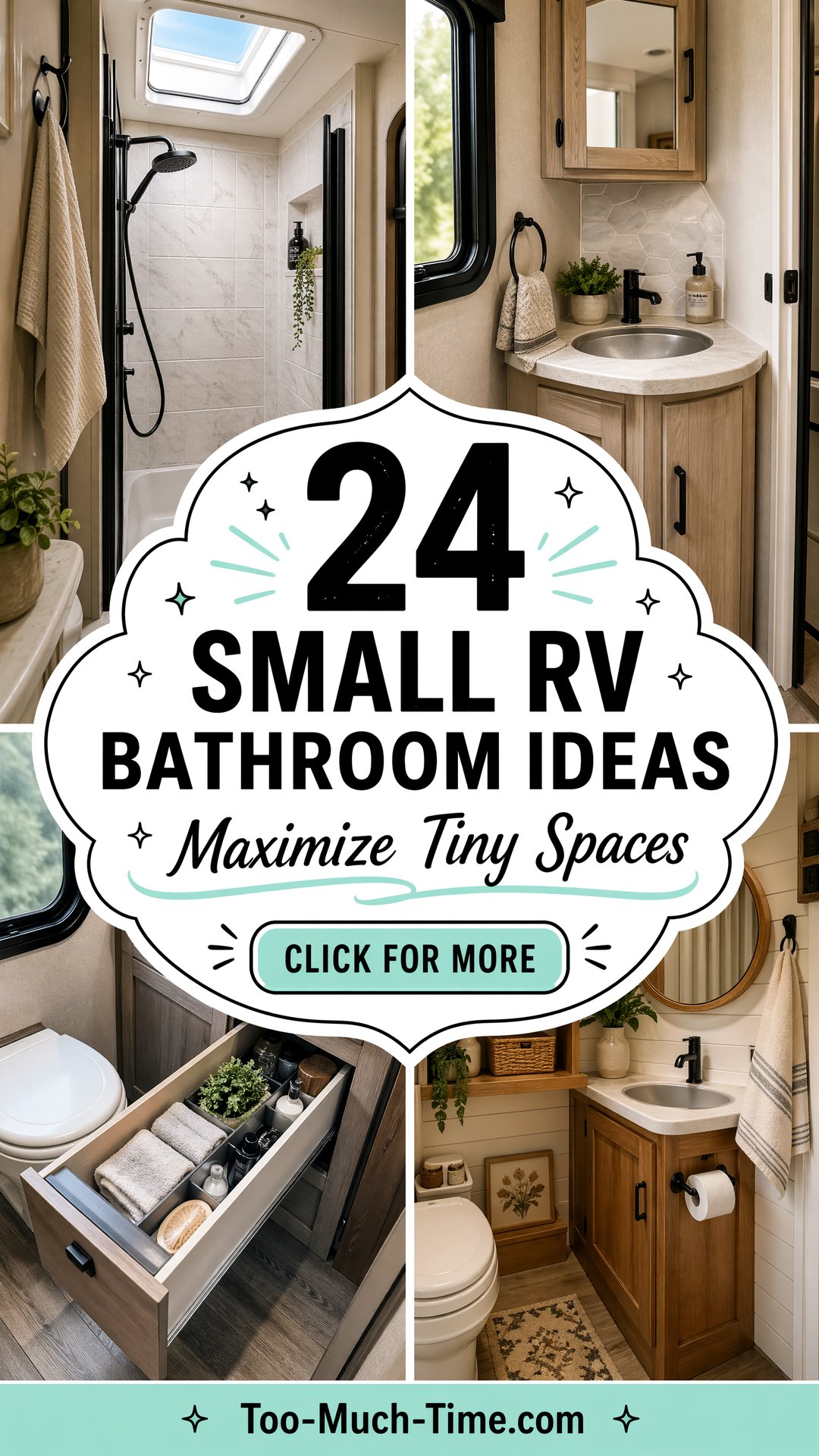 24 Small Rv Bathroom Ideas for Compact Layout Ideas - 24 Small Rv Bathroom Ideas for Compact Layout Ideas