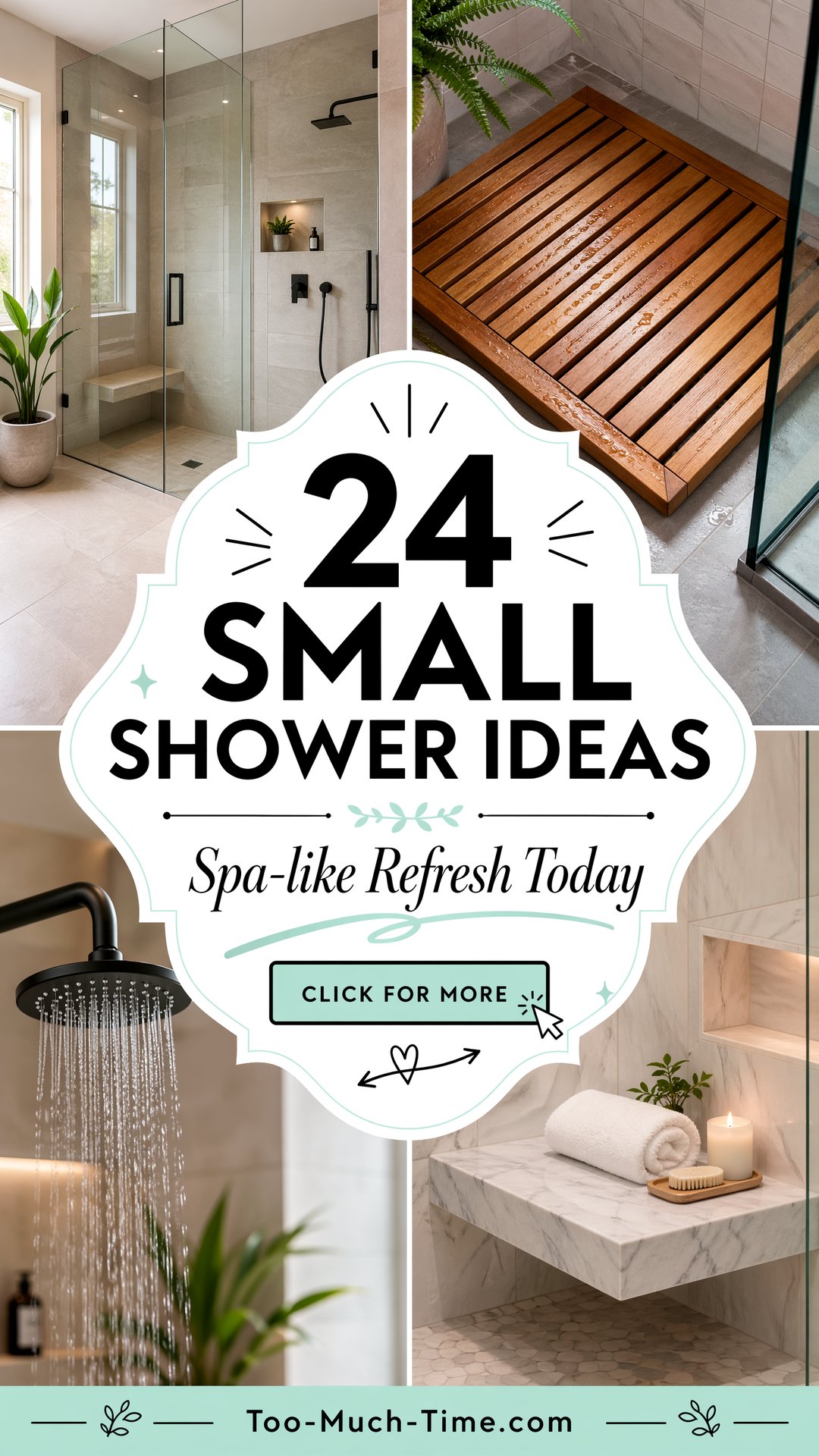 24 Small Shower Ideas for Spa-like Bathroom Refresh - 24 Small Shower Ideas for Spa-like Bathroom Refresh
