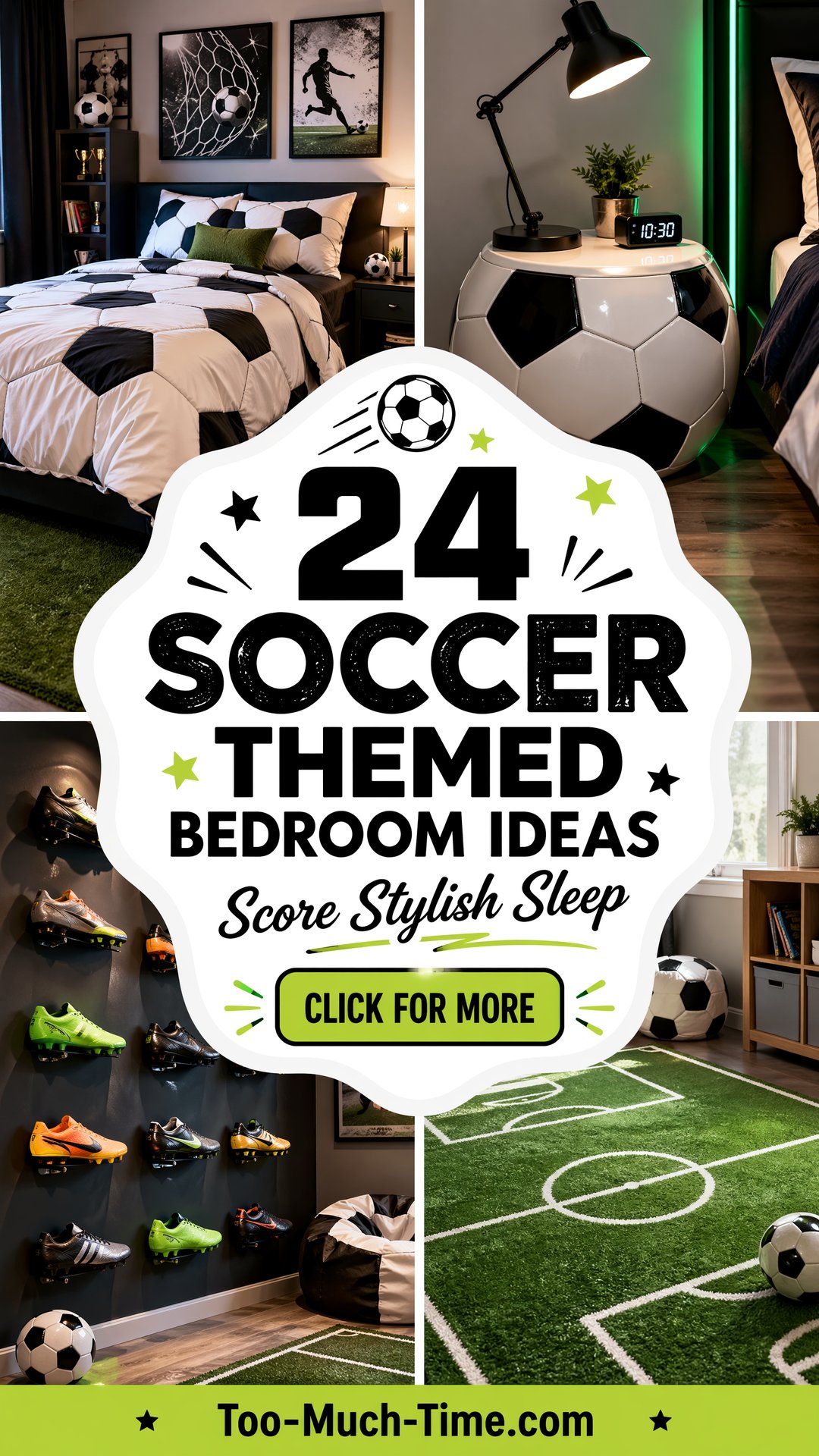 24 Soccer Themed Bedroom Ideas to Score Stylish Sleep - 24 Soccer Themed Bedroom Ideas to Score Stylish Sleep