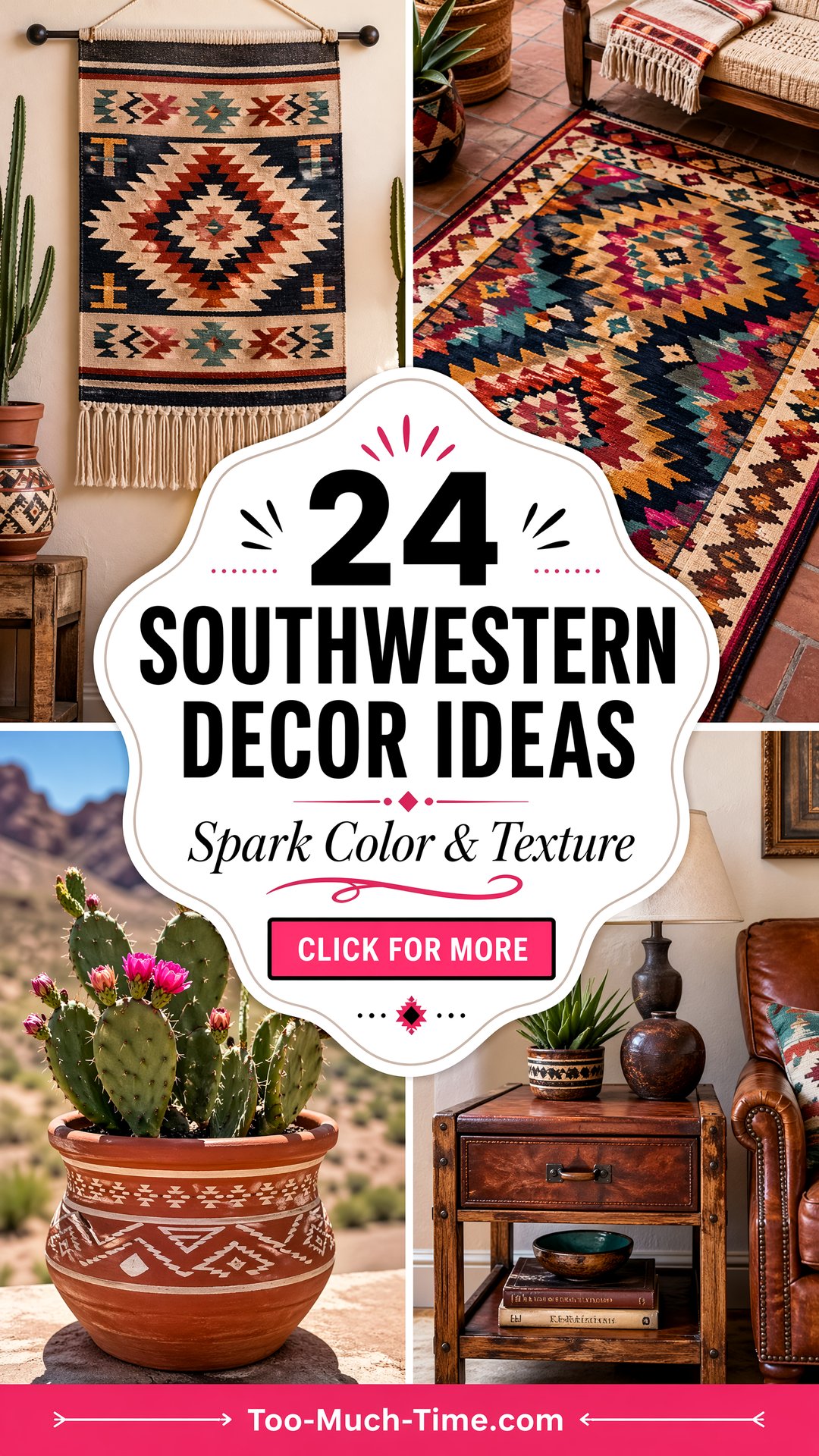 24 Southwestern Decor Ideas to Spark Color and Texture - 24 Southwestern Decor Ideas to Spark Color and Texture
