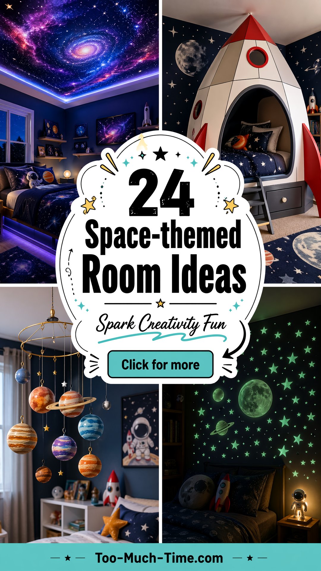 24 Space-themed Room Ideas to Spark Creativity and Fun - 24 Space-themed Room Ideas to Spark Creativity and Fun