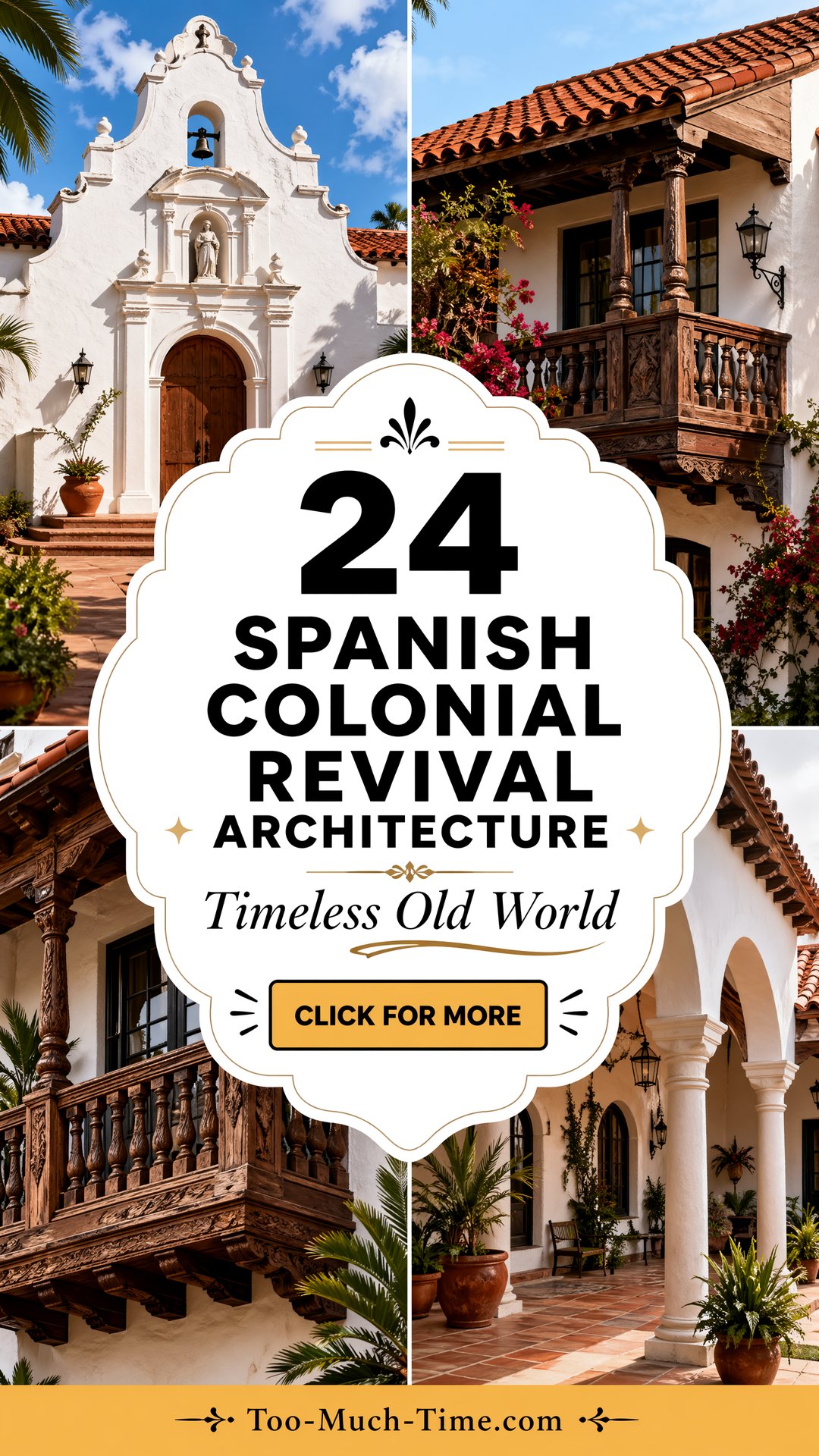24 Spanish Colonial Revival Architecture That Nods - 24 Spanish Colonial Revival Architecture That Nods