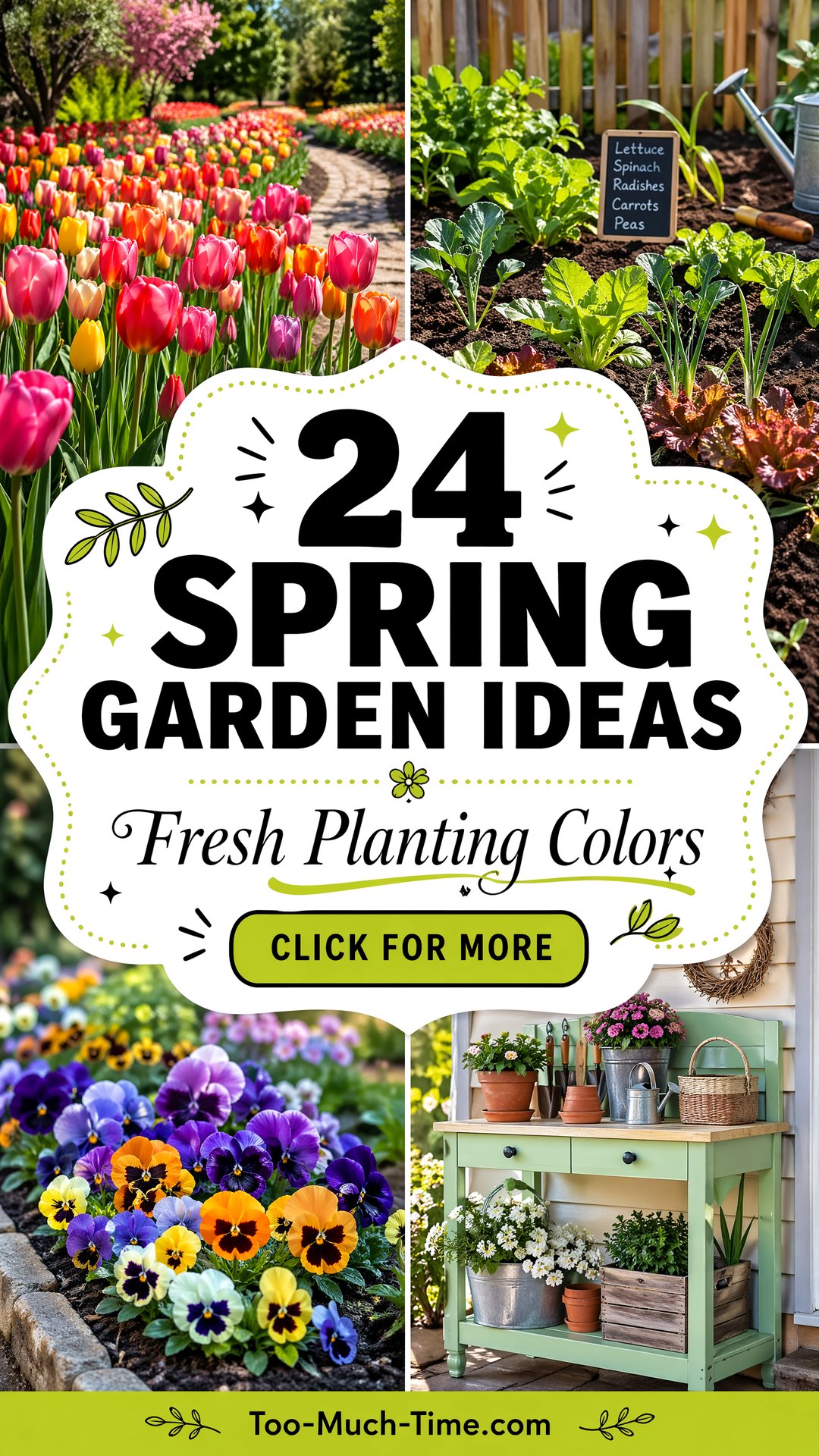 24 Spring Garden Ideas Fresh Planting and Color Ideas - 24 Spring Garden Ideas: Fresh Planting and Color Ideas