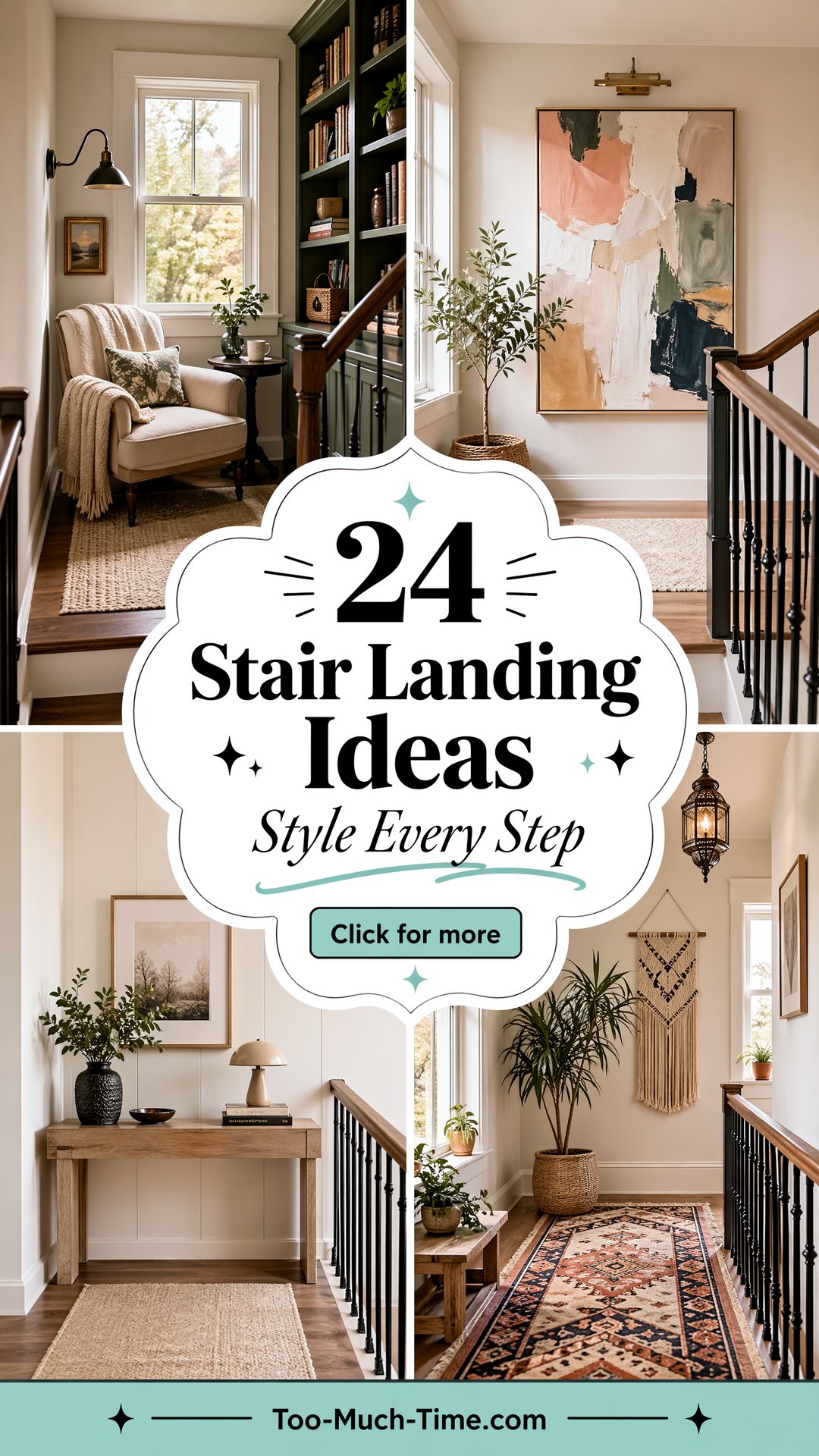24 Stair Landing Ideas Stylish Touches for Steps Ahead - 24 Stair Landing Ideas: Stylish Touches for Steps Ahead