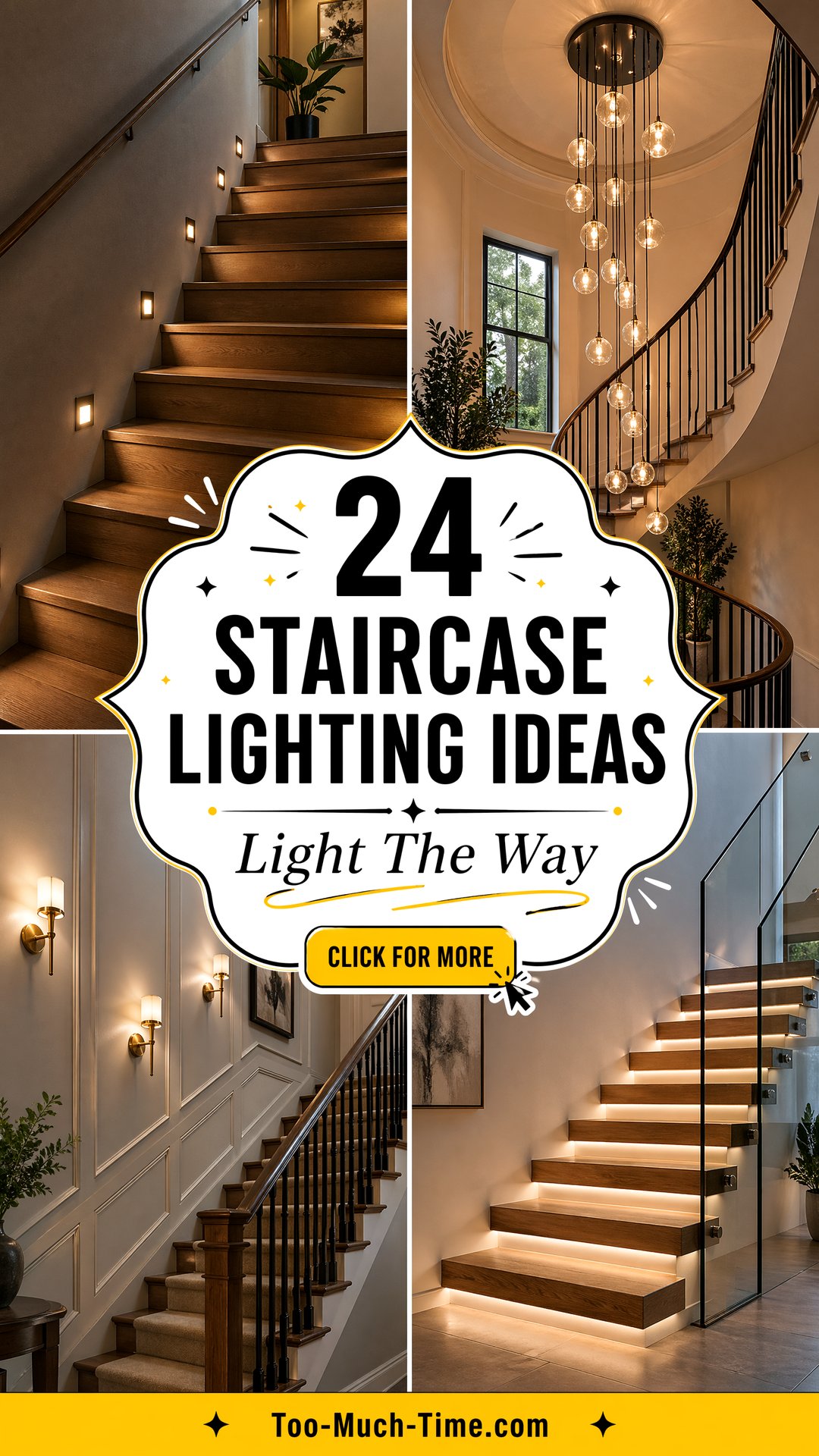 24 Staircase Lighting Ideas Brighten Every Moment - 24 Staircase Lighting Ideas: Brighten Every Moment