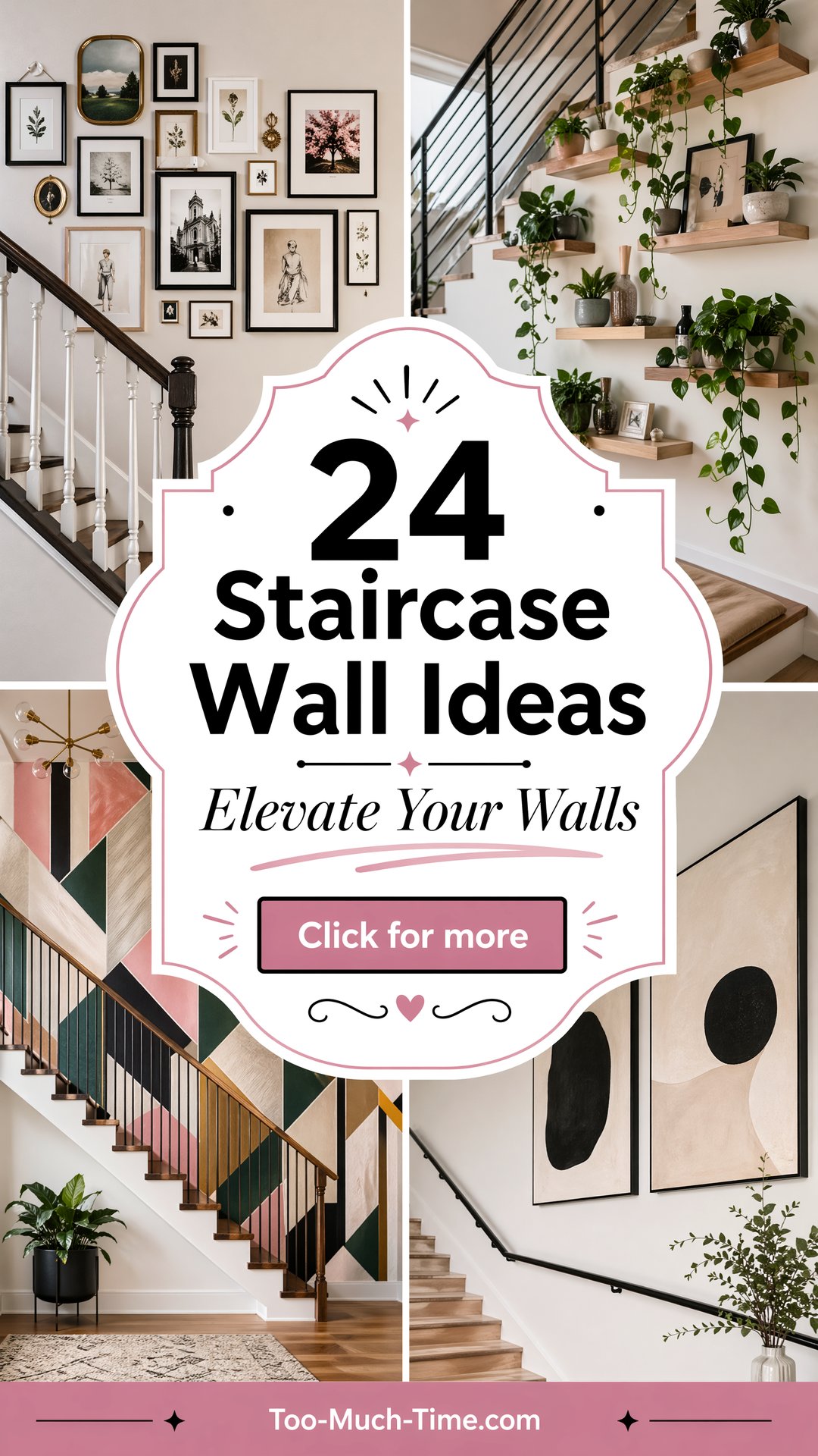 24 Staircase Wall Ideas Creative Sidewall Decor Today - 24 Staircase Wall Ideas: Creative Sidewall Decor Today