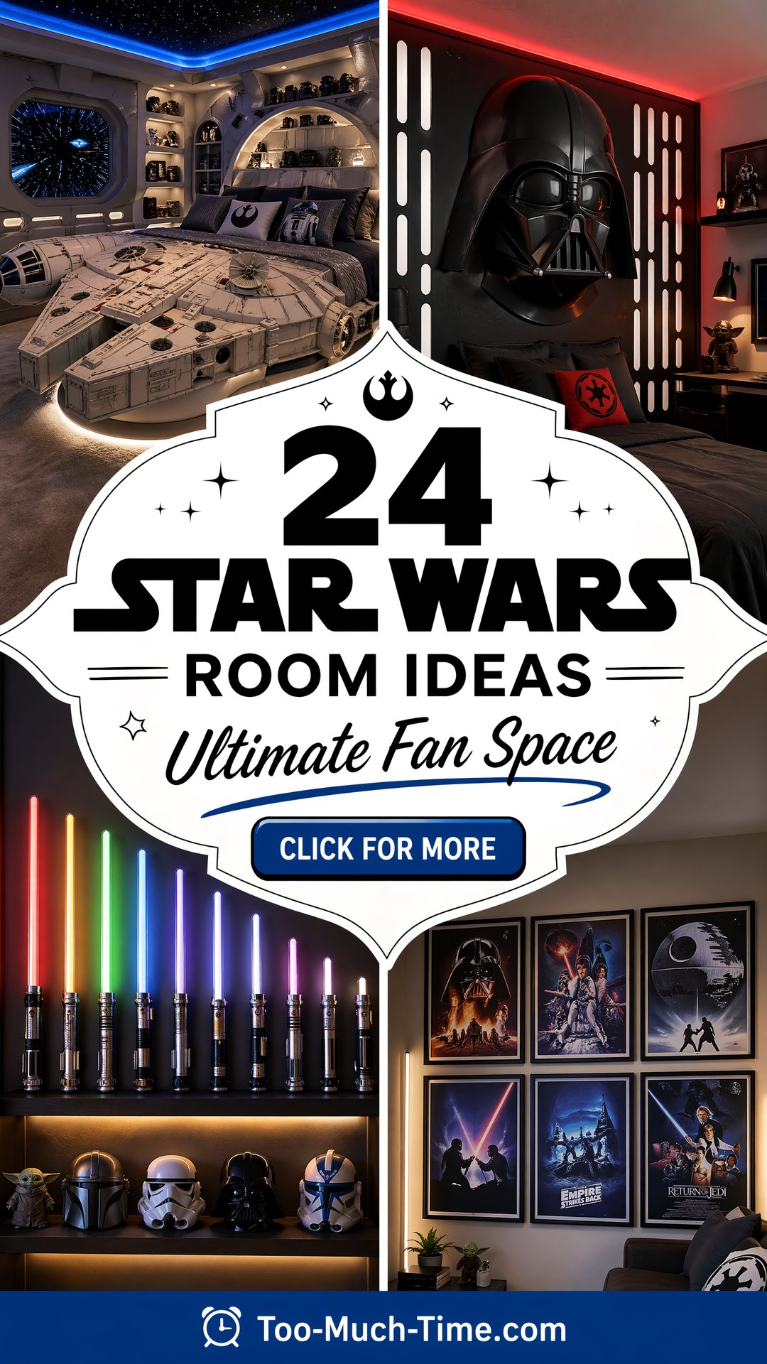 24 Star Wars Room Ideas a Space for Collectors and Fans - 24 Star Wars Room Ideas: a Space for Collectors & Fans