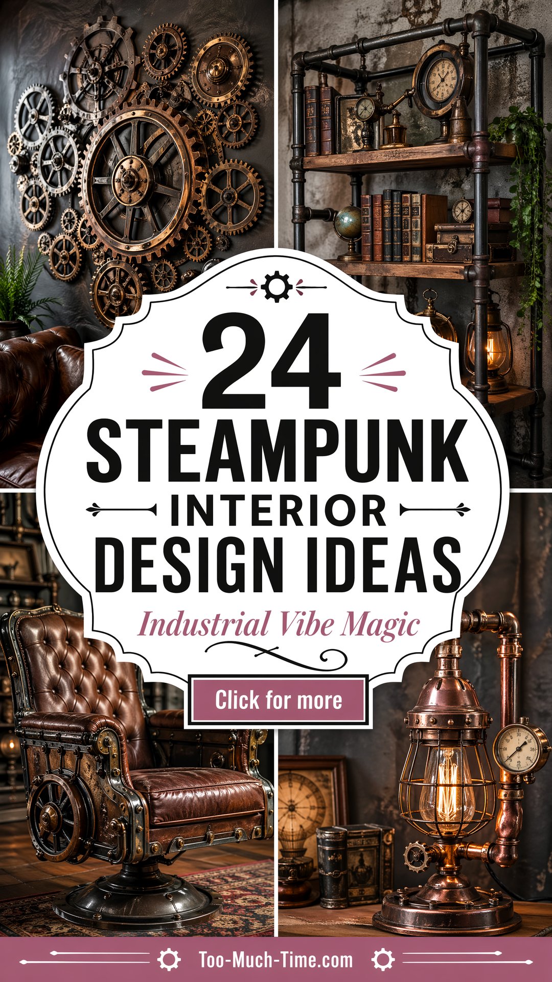 24 Steampunk Interior Design Ideas Industrial Vibe - 24 Steampunk Interior Design Ideas: Industrial Vibe