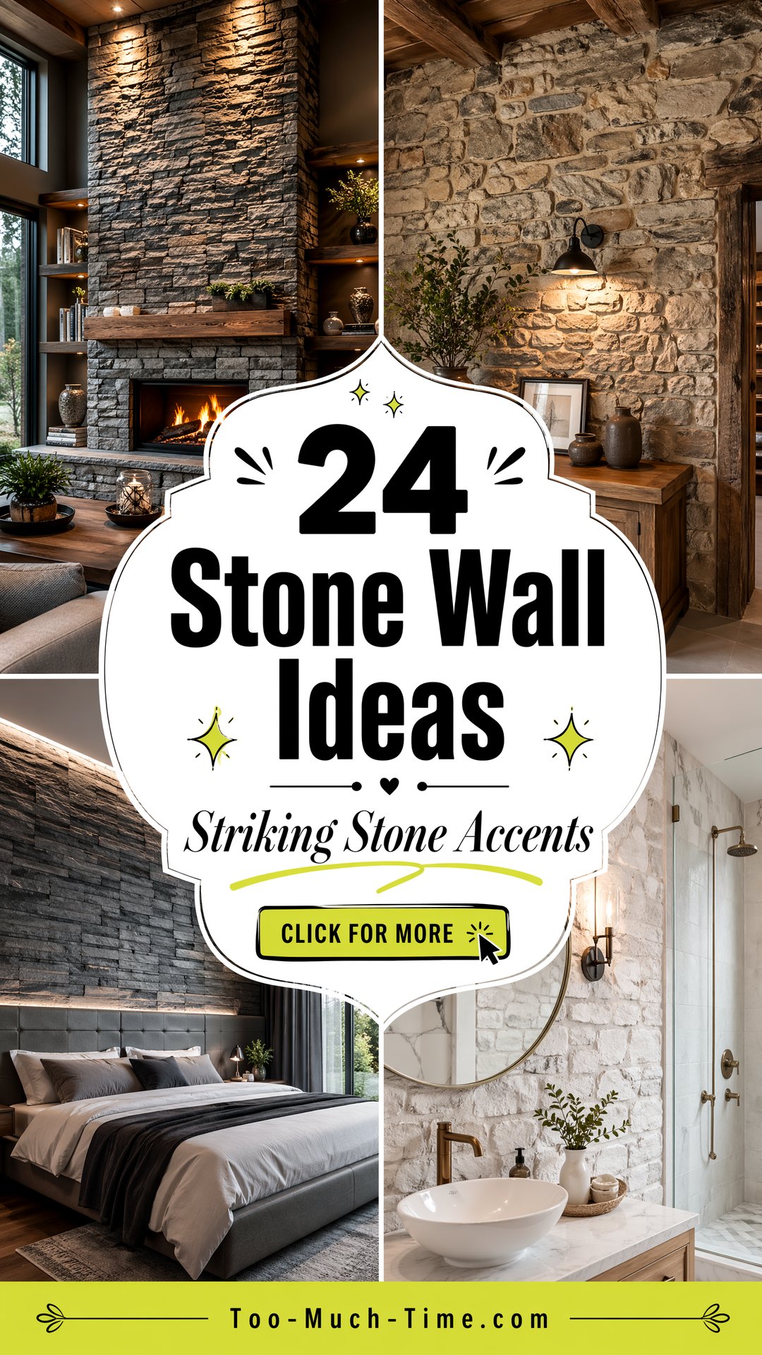 24 Stone Wall Ideas for Striking Interior Accents Today - 24 Stone Wall Ideas for Striking Interior Accents Today