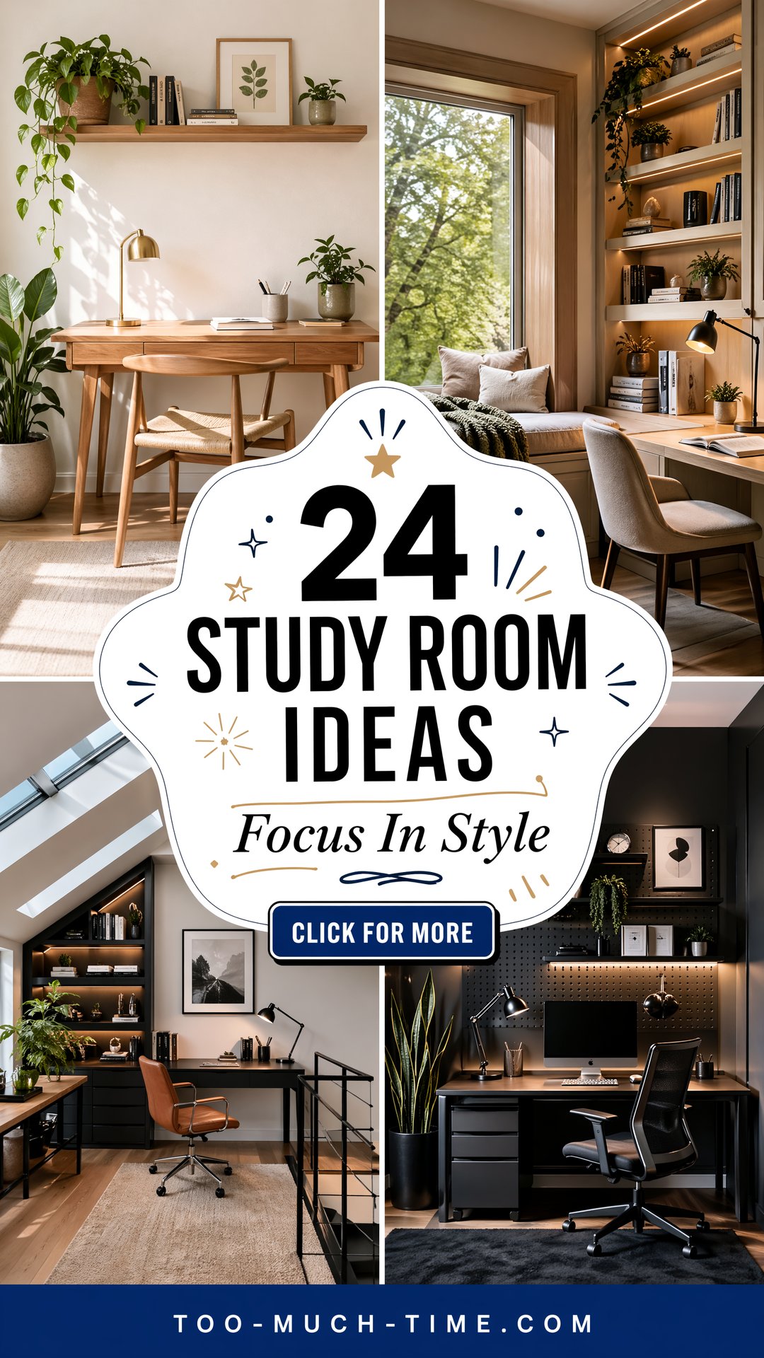 24 Study Room Ideas Creative Workspaces for Focus - 24 Study Room Ideas: Creative Workspaces for Focus