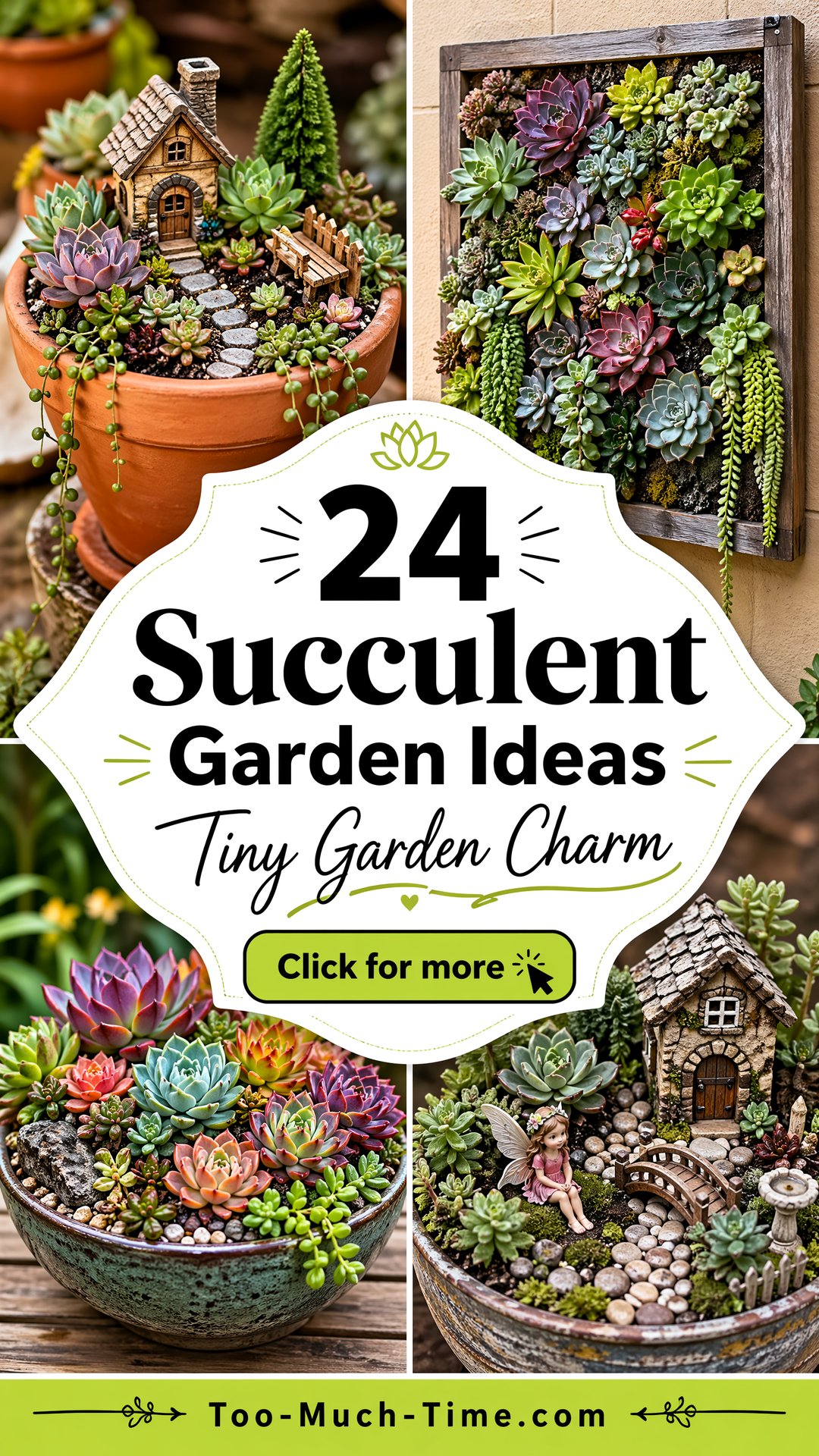 24 Succulent Garden Ideas for a Small-space Garden - 24 Succulent Garden Ideas for a Small-space Garden