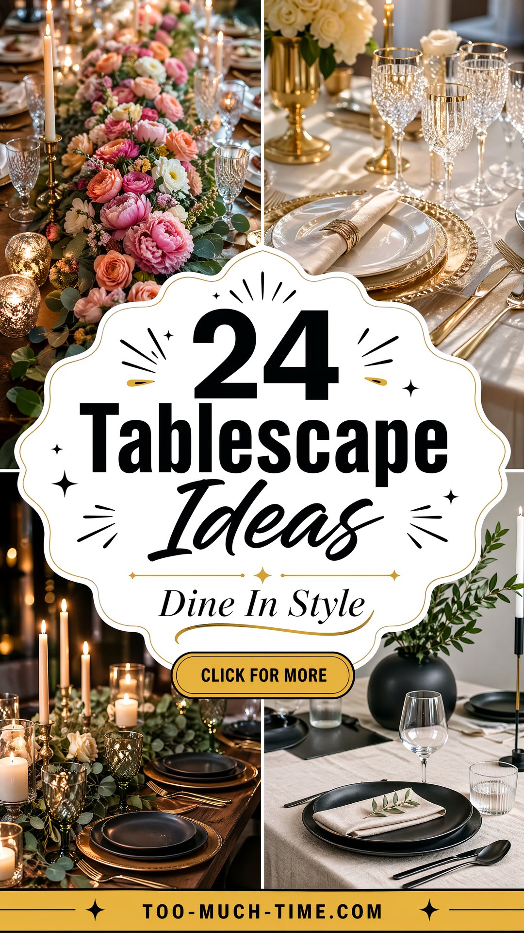 24 Tablescape Ideas to Elevate Tablescape Ambiance - 24 Tablescape Ideas to Elevate Tablescape Ambiance