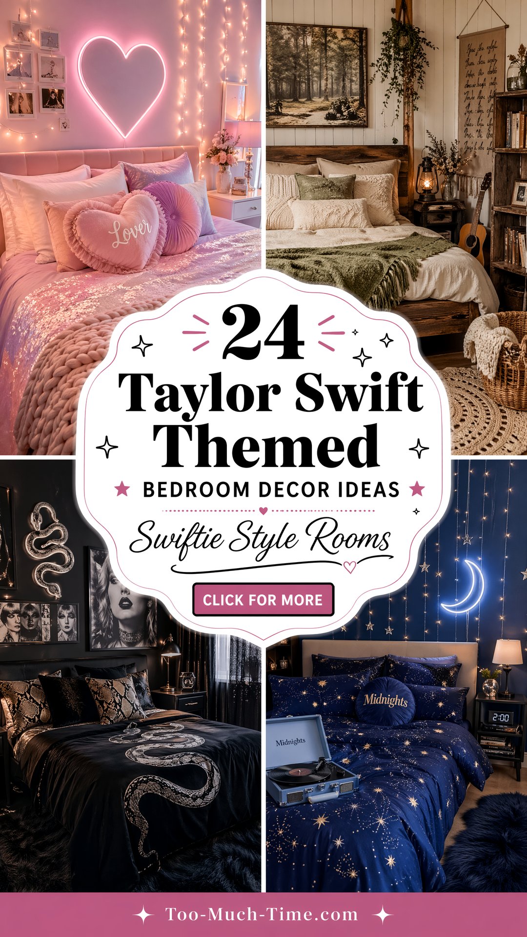 24 Taylor Swift Themed Bedroom Decor Ideas for Fans - 24 Taylor Swift Themed Bedroom Decor Ideas for Fans