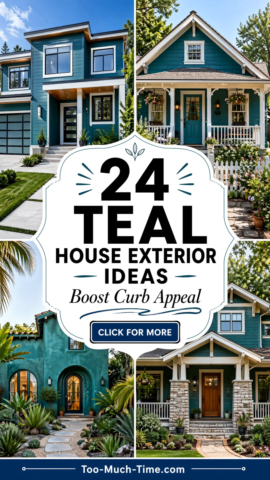 24 Teal House Exterior Ideas Modern Curb Appeal Today - 24 Teal House Exterior Ideas: Modern Curb Appeal Today
