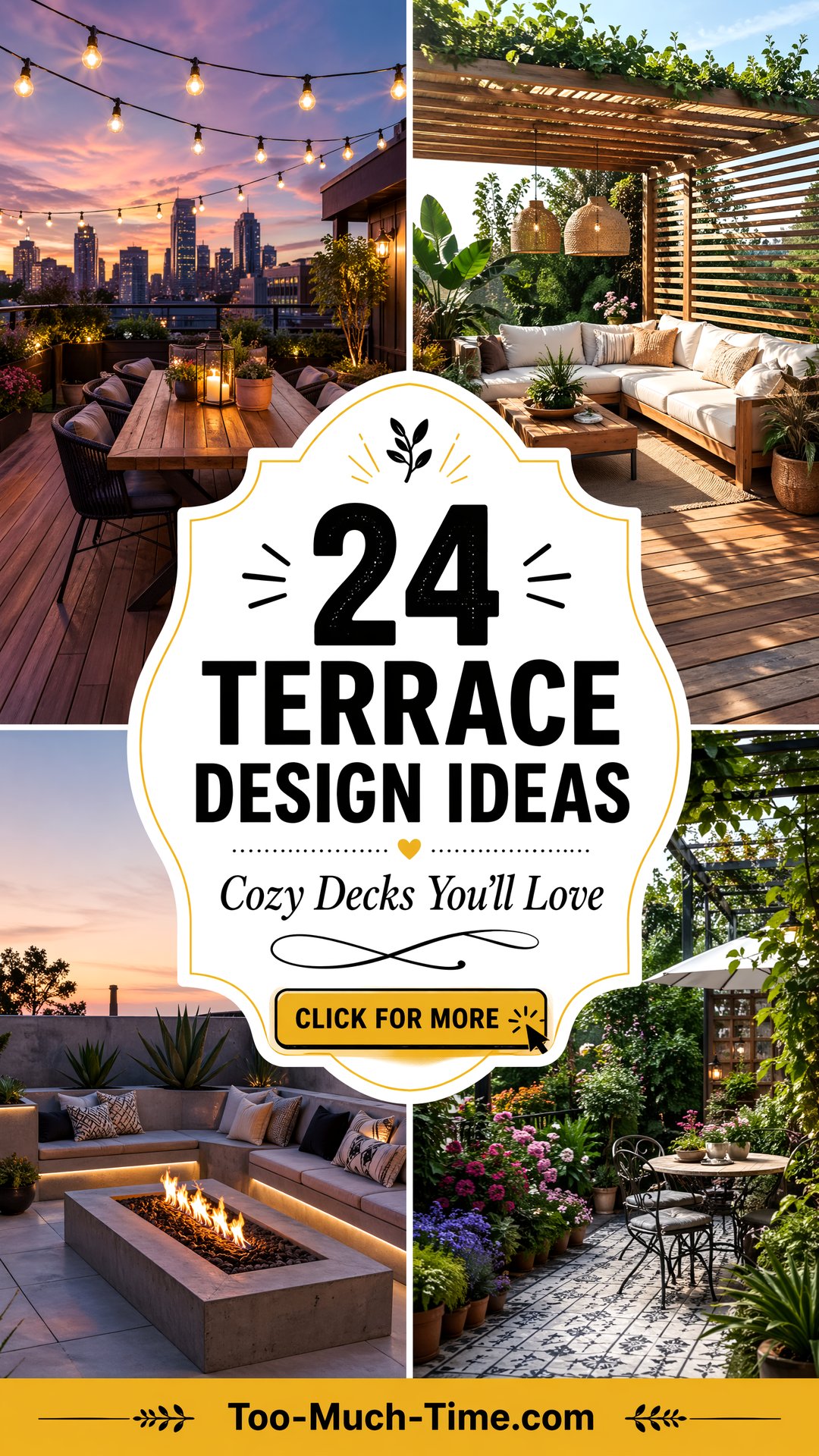 24 Terrace Design Ideas Cozy Decks Youll Love Today - 24 Terrace Design Ideas: Cozy Decks You'll Love Today