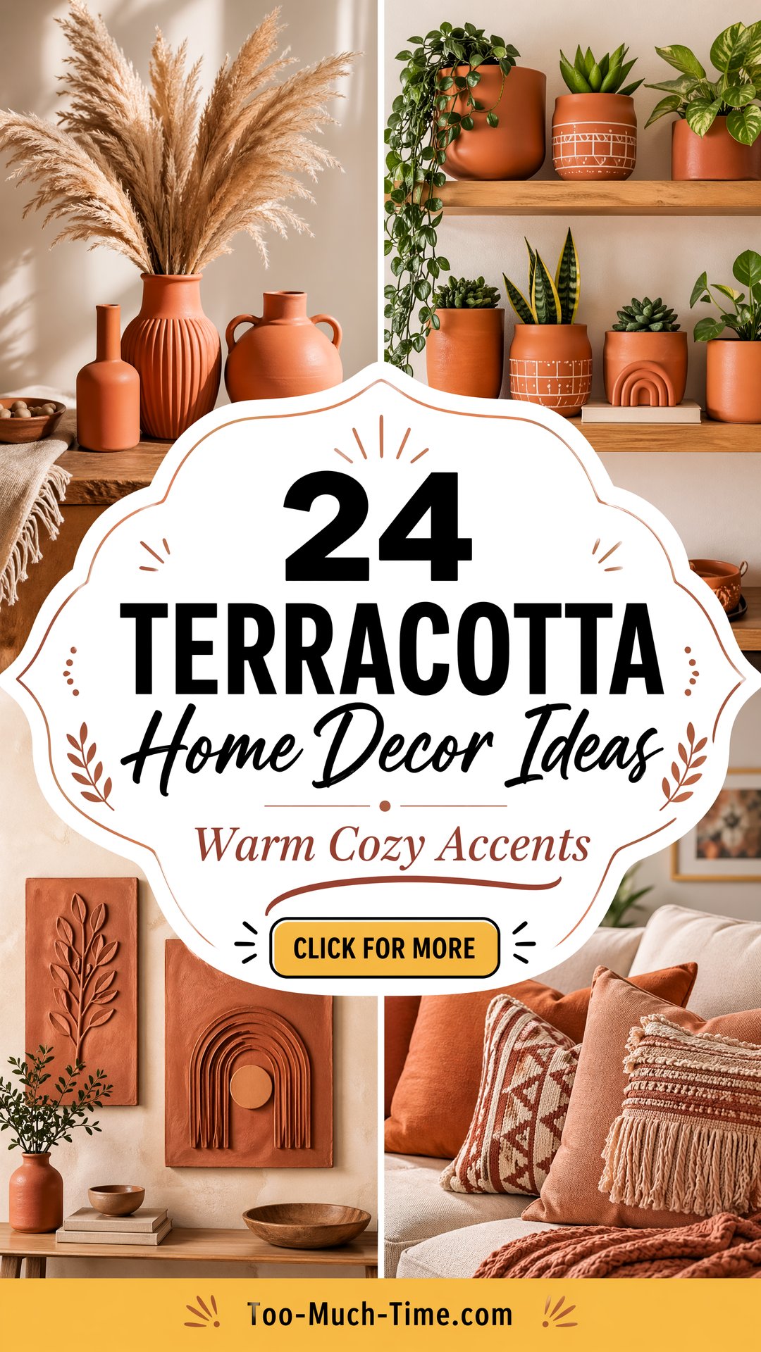 24 Terracotta Home Decor Ideas Warm Accents for Spaces - 24 Terracotta Home Decor Ideas: Warm Accents for Spaces