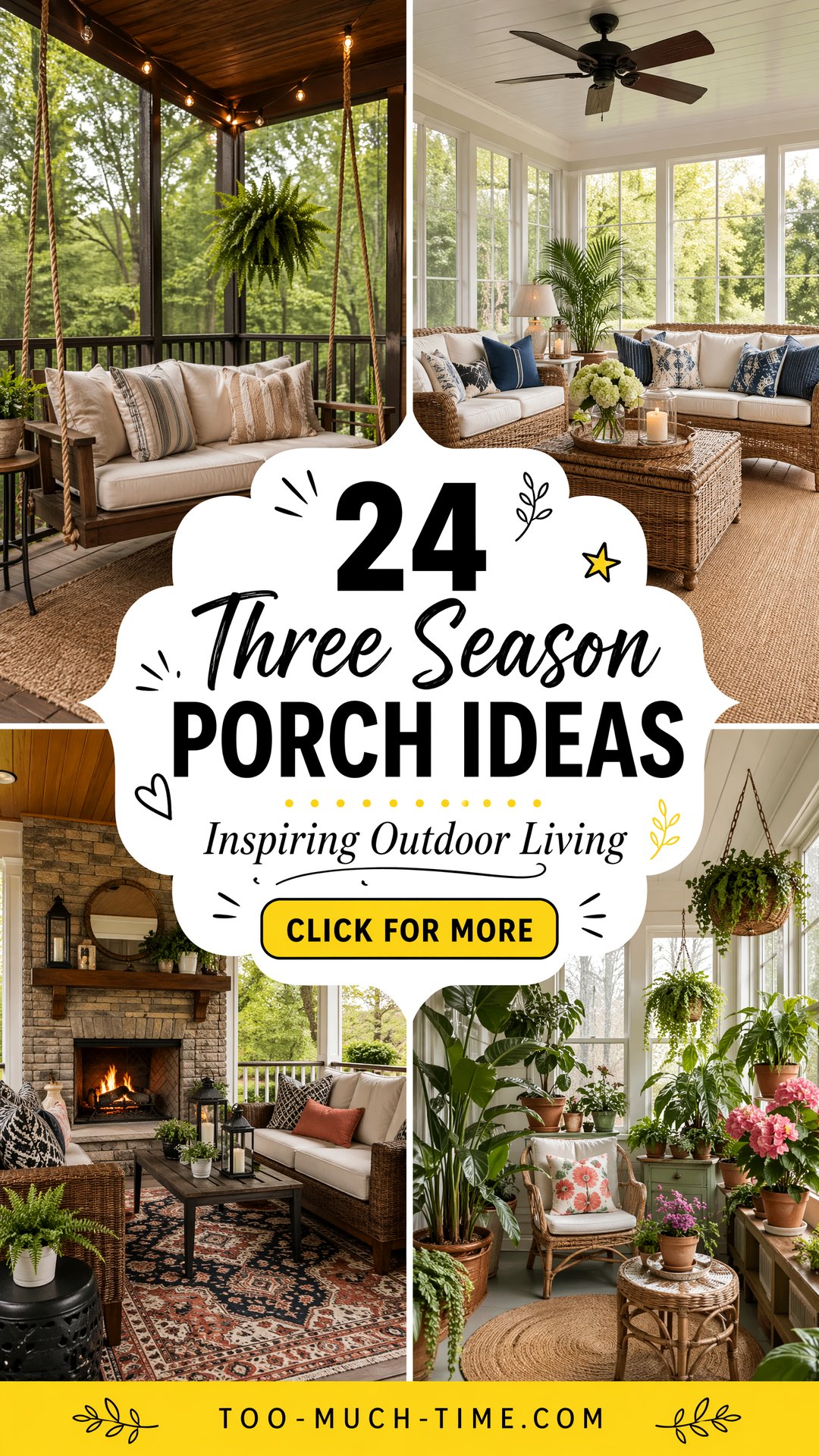24 Three Season Porch Ideas - Inspiring Outdoor Spaces - 24 Three Season Porch Ideas - Inspiring Outdoor Spaces