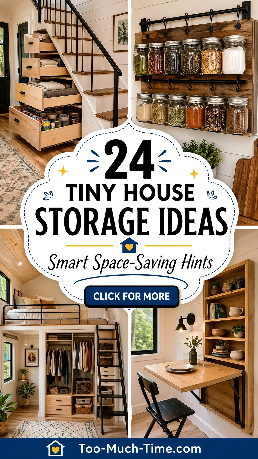 24 Tiny House Storage Ideas - Smart Space-saving Hints - 24 Tiny House Storage Ideas - Smart Space-saving Hints