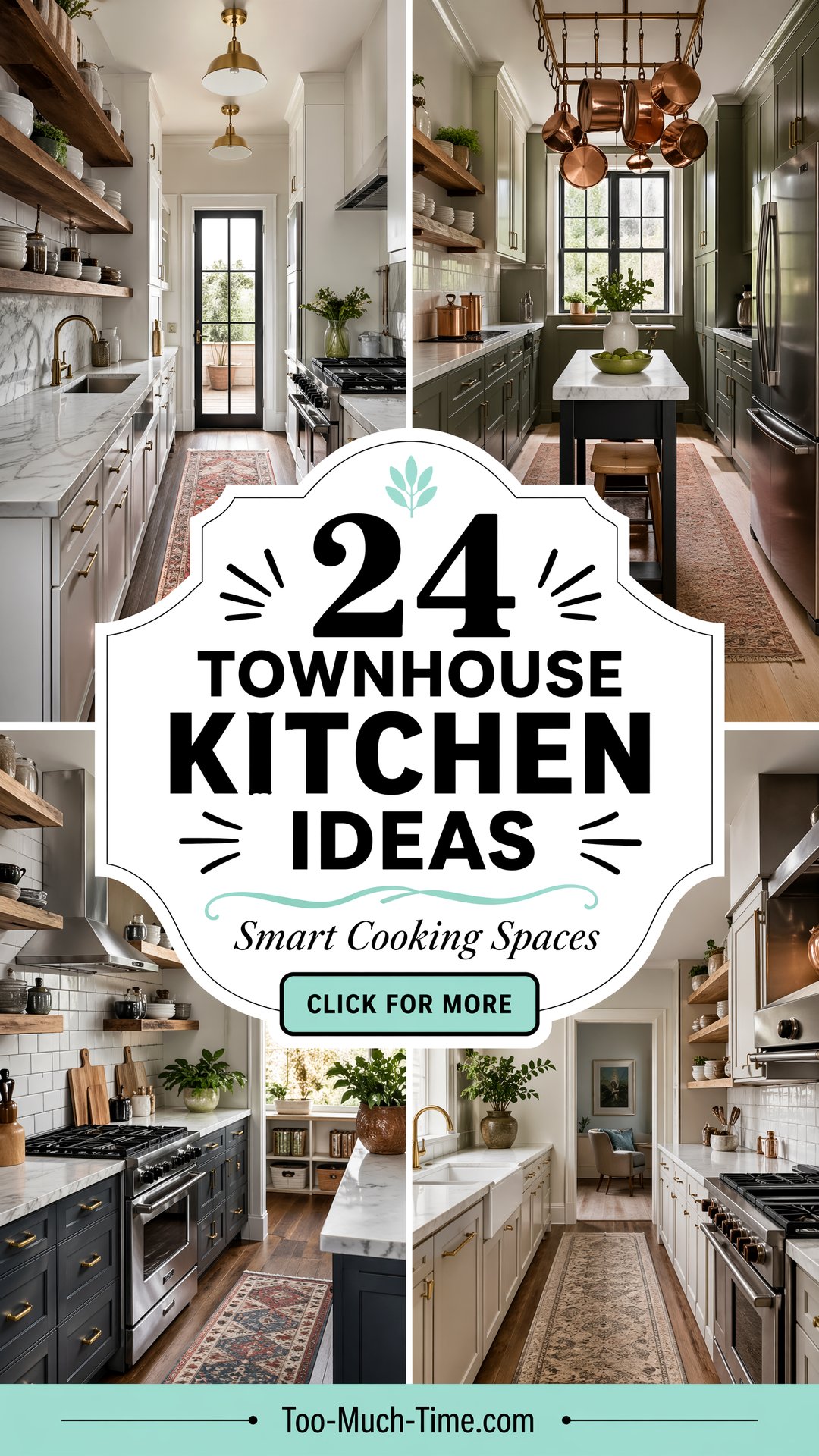 24 Townhouse Kitchen Ideas for Compact Culinary Spaces - 24 Townhouse Kitchen Ideas for Compact Culinary Spaces