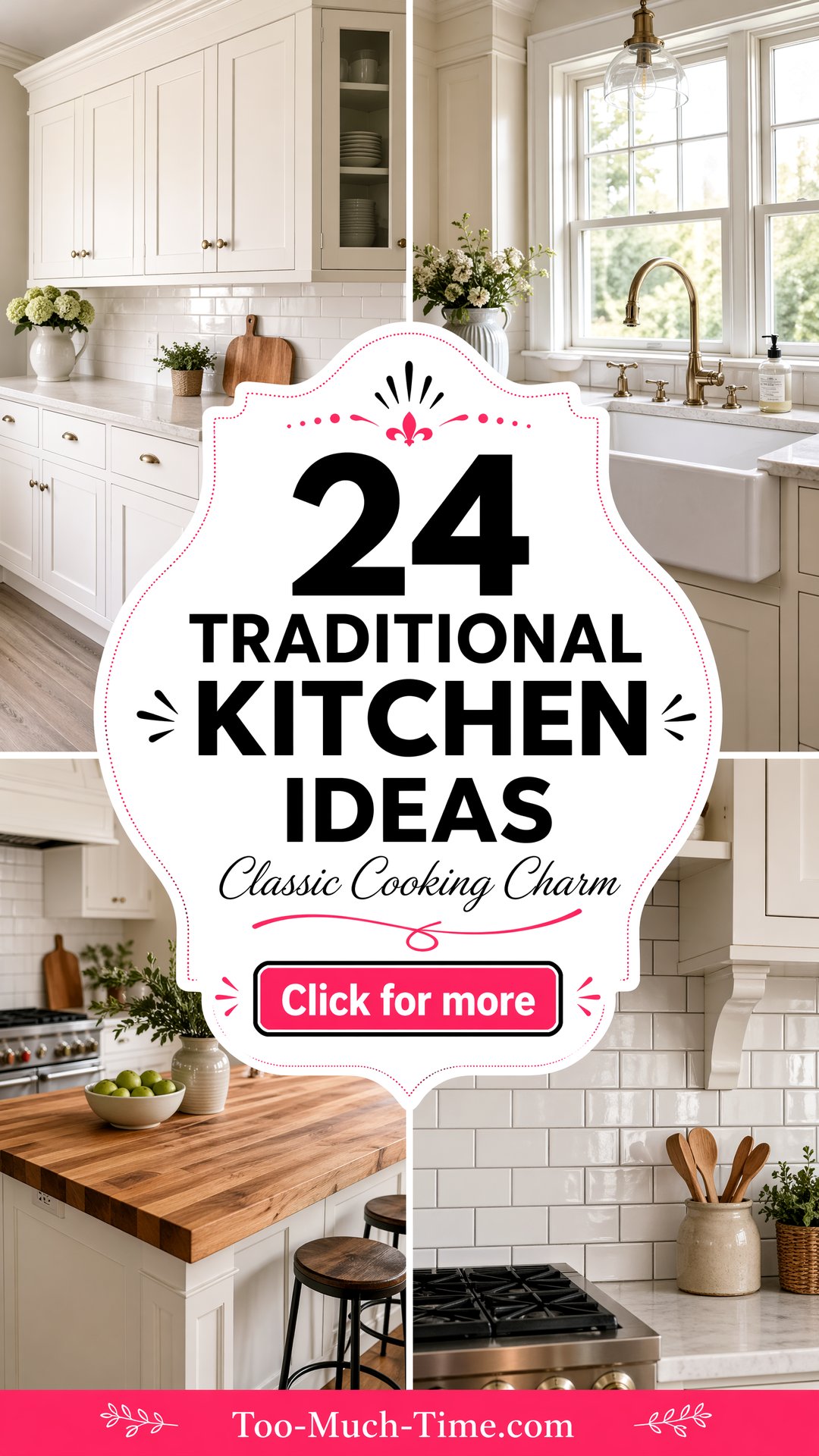 24 Traditional Kitchen Ideas for Classic Cooking Spaces - 24 Traditional Kitchen Ideas for Classic Cooking Spaces
