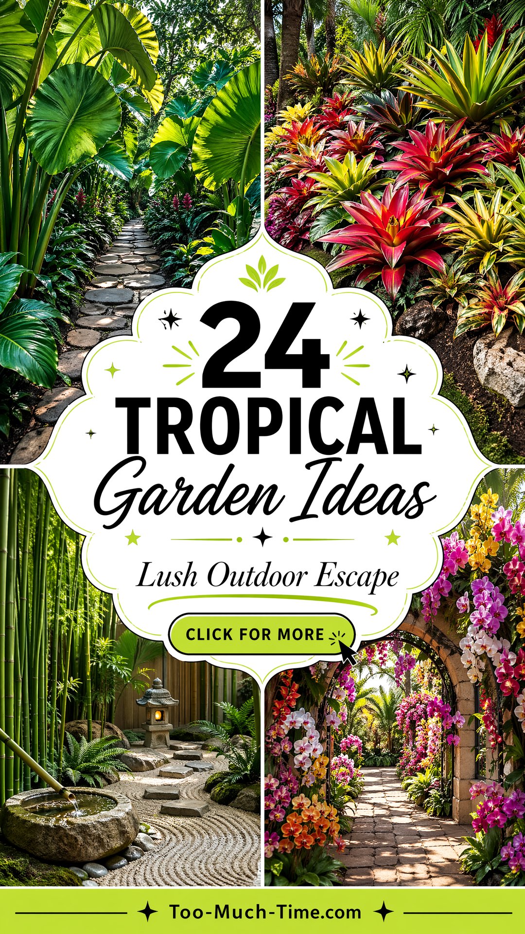 24 Tropical Garden Ideas - Outdoor Ideas for Spaces - 24 Tropical Garden Ideas - Outdoor Ideas for Spaces