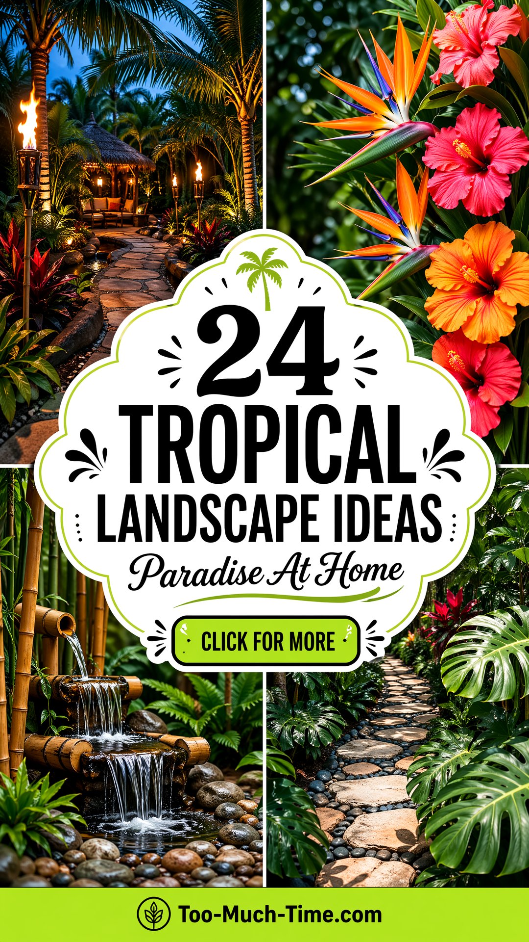 24 Tropical Landscape Ideas to Transform Outdoor Spaces - 24 Tropical Landscape Ideas to Transform Outdoor Spaces