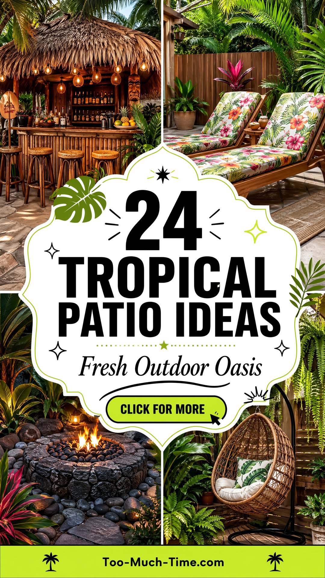 24 Tropical Patio Ideas - Fresh Outdoor Lounging Ideas - 24 Tropical Patio Ideas - Fresh Outdoor Lounging Ideas