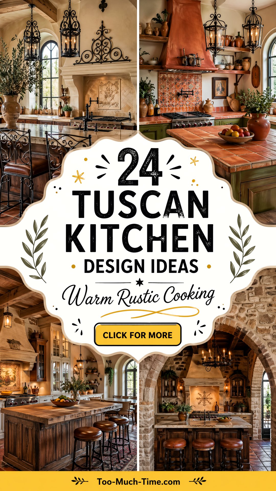 24 Tuscan Kitchen Design Ideas for Warm Rustic Cooking - 24 Tuscan Kitchen Design Ideas for Warm Rustic Cooking