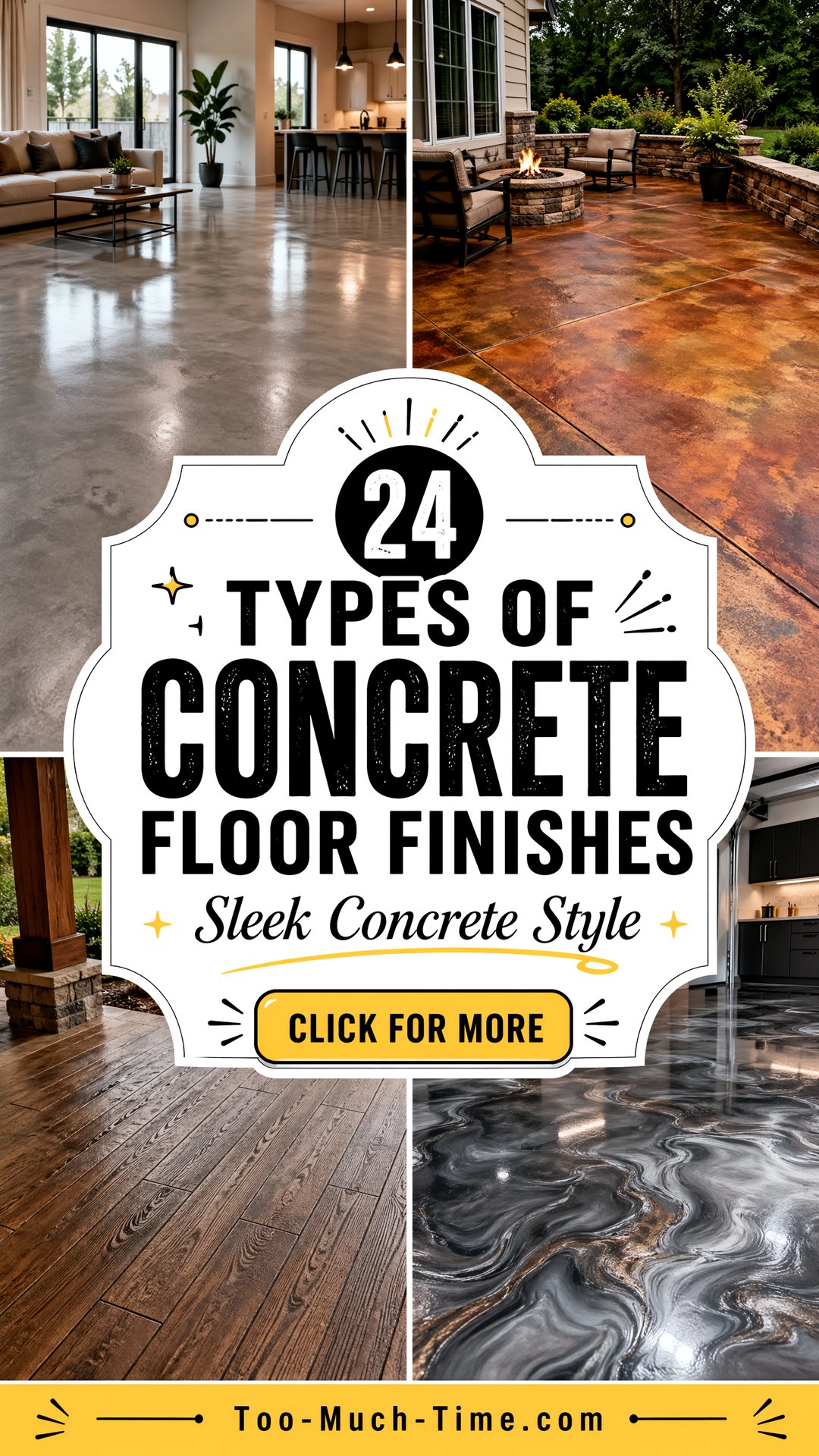 24 Types Of Concrete Floor Finishes for Modern Spaces - 24 Types Of Concrete Floor Finishes for Modern Spaces