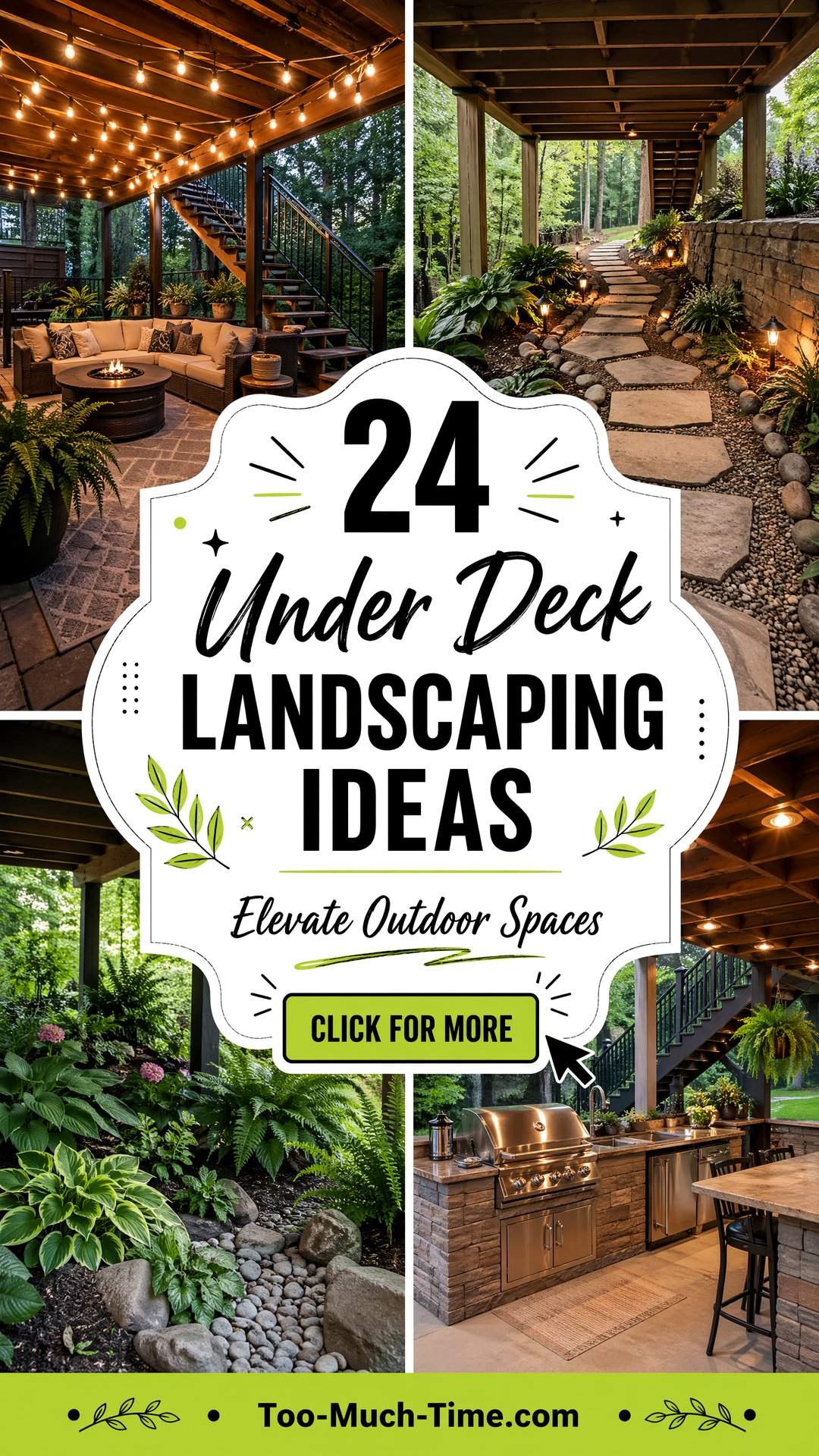 24 Under Deck Landscaping Ideas Elevate Outdoor Spaces - 24 Under Deck Landscaping Ideas: Elevate Outdoor Spaces