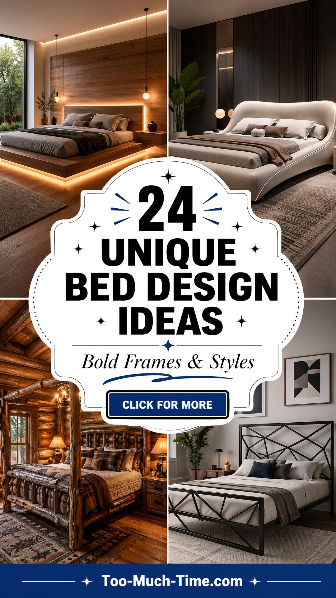 24 Unique Bed Design Ideas Bold Frames and Styles - 24 Unique Bed Design Ideas: Bold Frames and Styles