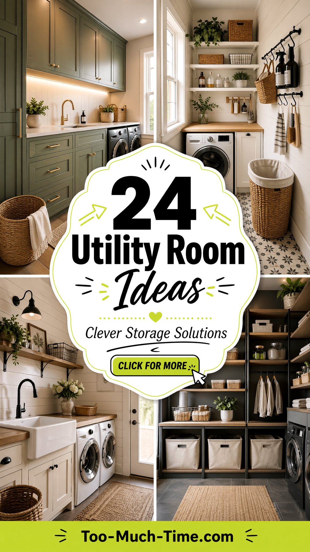 24 Utility Room Ideas Clever Organizational Storage - 24 Utility Room Ideas: Clever Organizational Storage