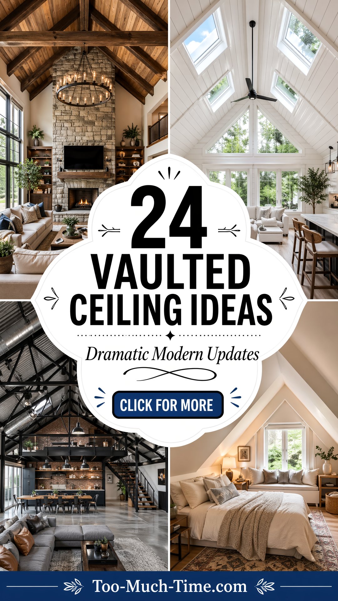 24 Vaulted Ceiling Ideas Dramatic Updates for Modern - 24 Vaulted Ceiling Ideas: Dramatic Updates for Modern