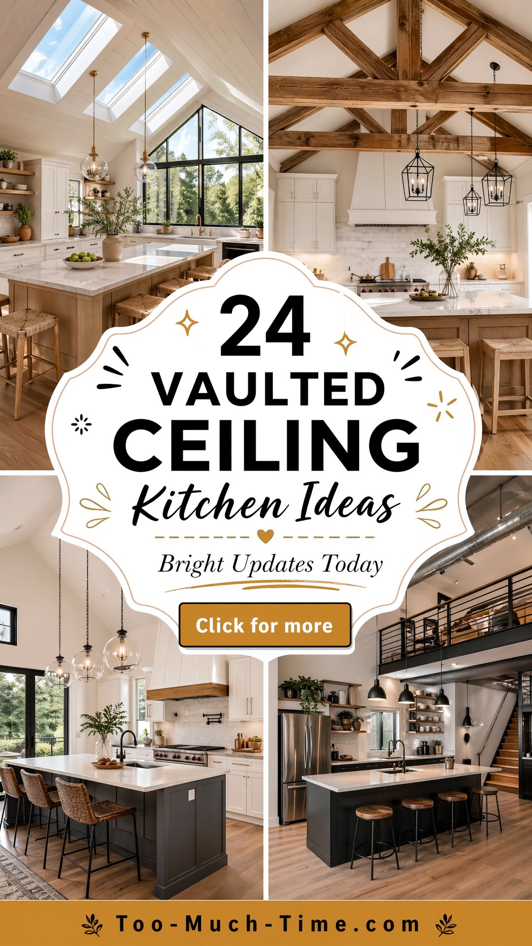 24 Vaulted Ceiling Kitchen Ideas Bright Updates Today - 24 Vaulted Ceiling Kitchen Ideas: Bright Updates Today