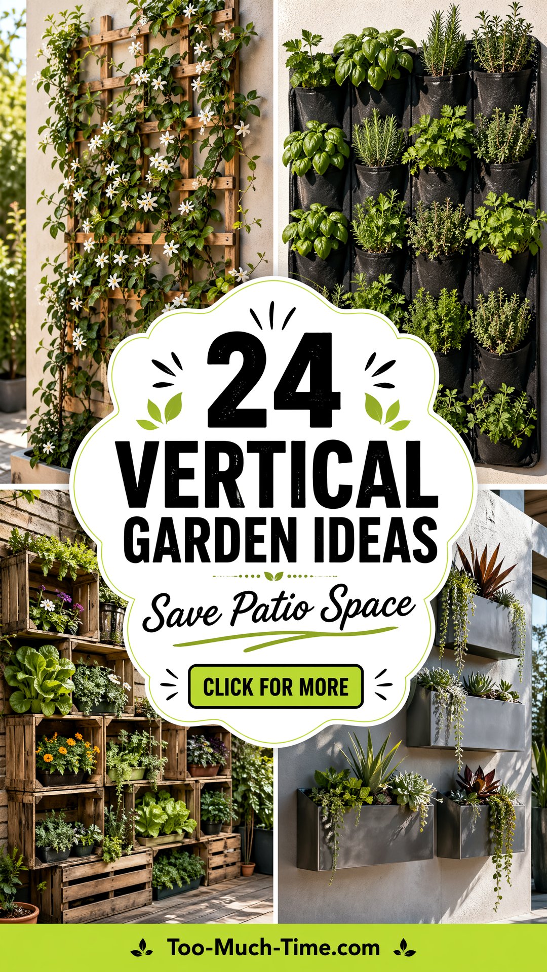 24 Vertical Garden Ideas Space-saving Plan for Patios - 24 Vertical Garden Ideas: Space-saving Plan for Patios