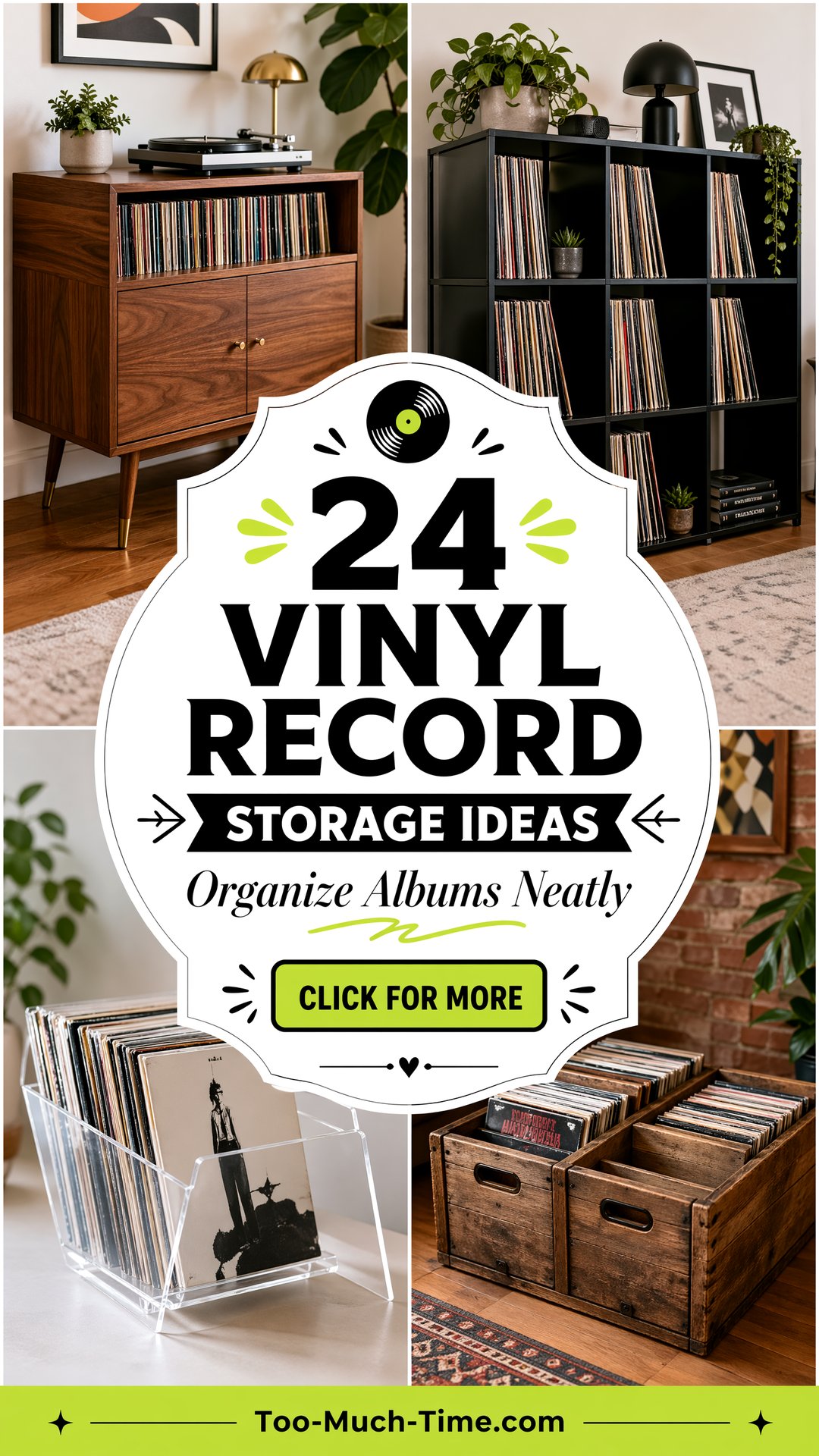 24 Vinyl Record Storage Ideas to Organize Albums Neatly - 24 Vinyl Record Storage Ideas to Organize Albums Neatly