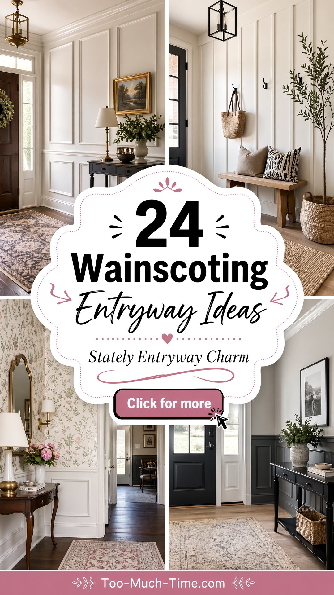 24 Wainscoting Entryway Ideas for a Stately Welcome - 24 Wainscoting Entryway Ideas for a Stately Welcome