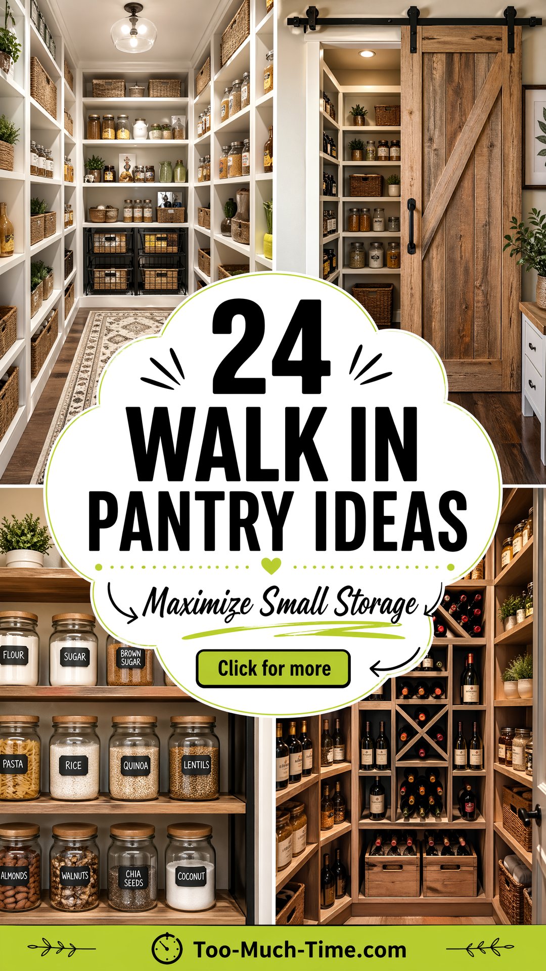 24 Walk in Pantry Ideas to Maximize Storage for Small Kitchens - 24 Walk in Pantry Ideas to Maximize Storage for Small Kitchens