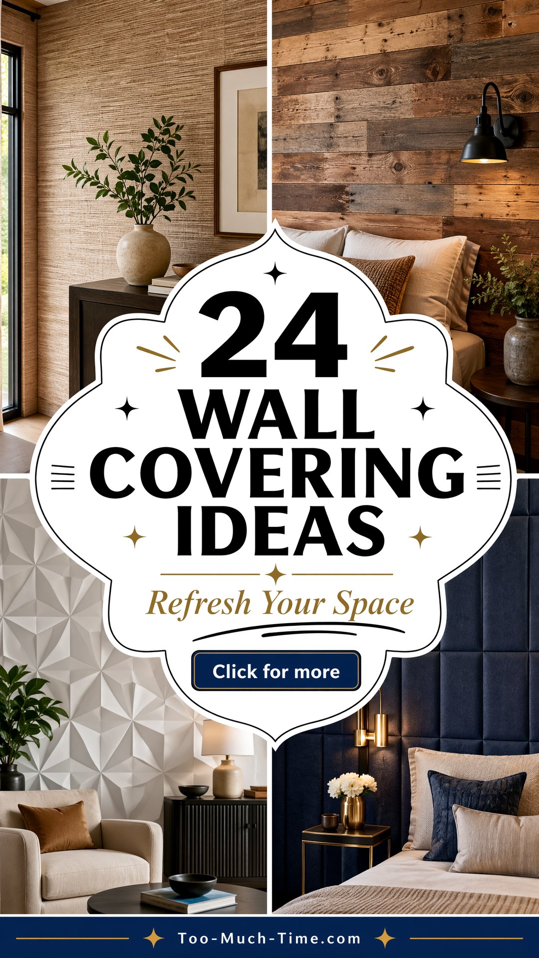 24 Wall Covering Ideas to Refresh Rooms with Texture - 24 Wall Covering Ideas to Refresh Rooms with Texture