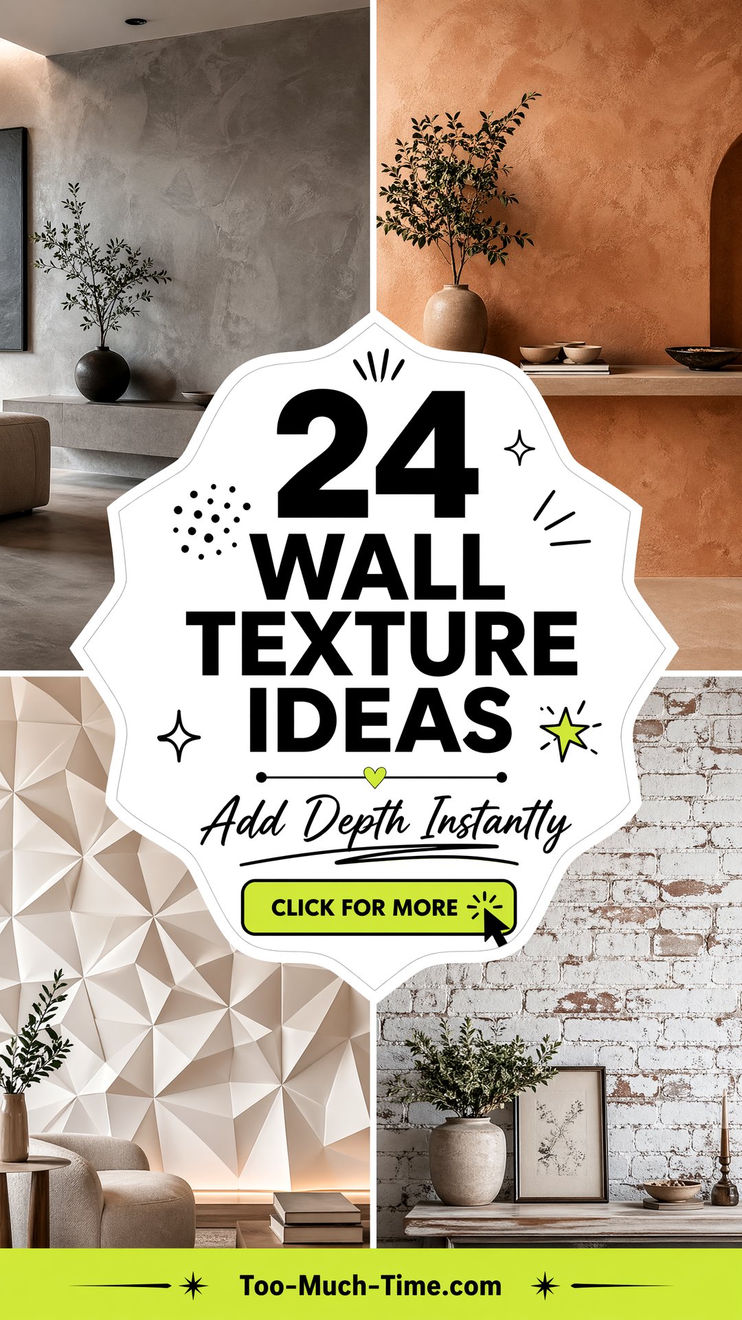 24 Wall Texture Ideas for Adding Depth to Any Room - 24 Wall Texture Ideas for Adding Depth to Any Room