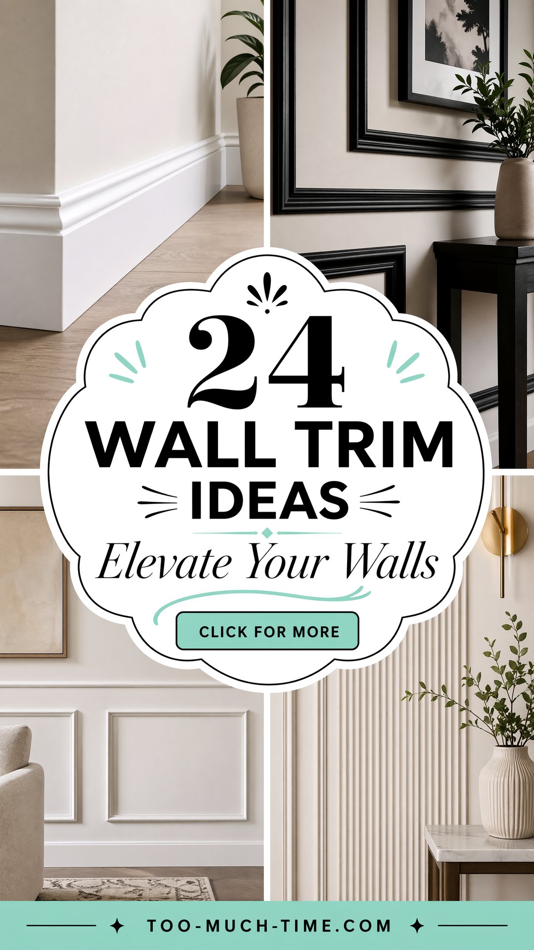24 Wall Trim Ideas for a Clean Modern Look - 24 Wall Trim Ideas for a Clean, Modern Look