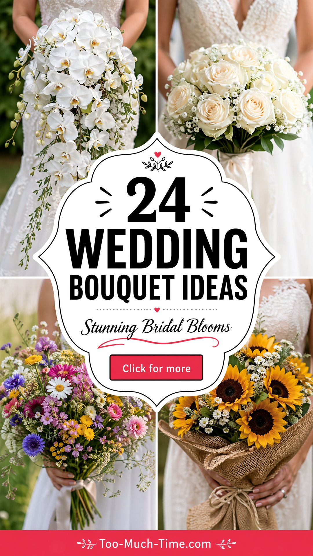 24 Wedding Bouquet Ideas for Stylish Wedding Day Blooms - 24 Wedding Bouquet Ideas for Stylish Wedding Day Blooms