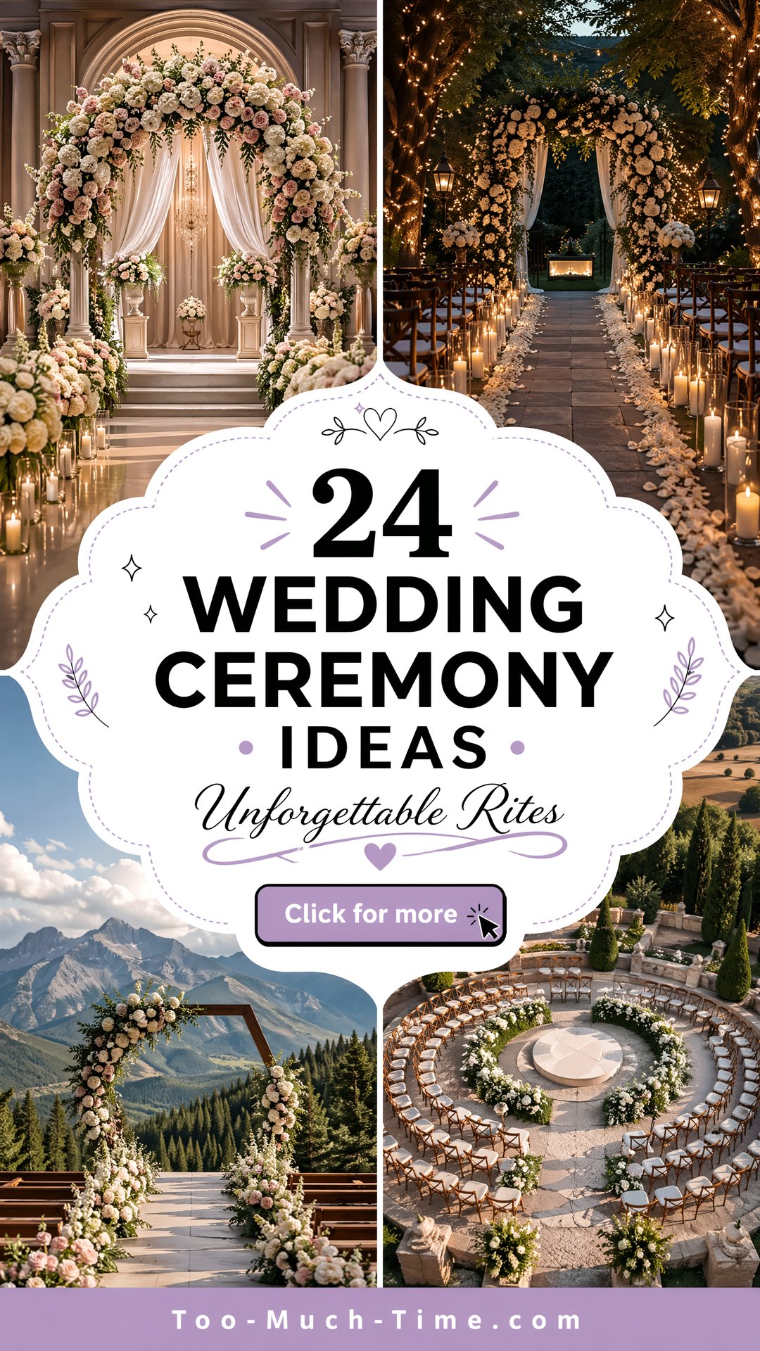 24 Wedding Ceremony Ideas for Unforgettable Rites Now - 24 Wedding Ceremony Ideas for Unforgettable Rites Now