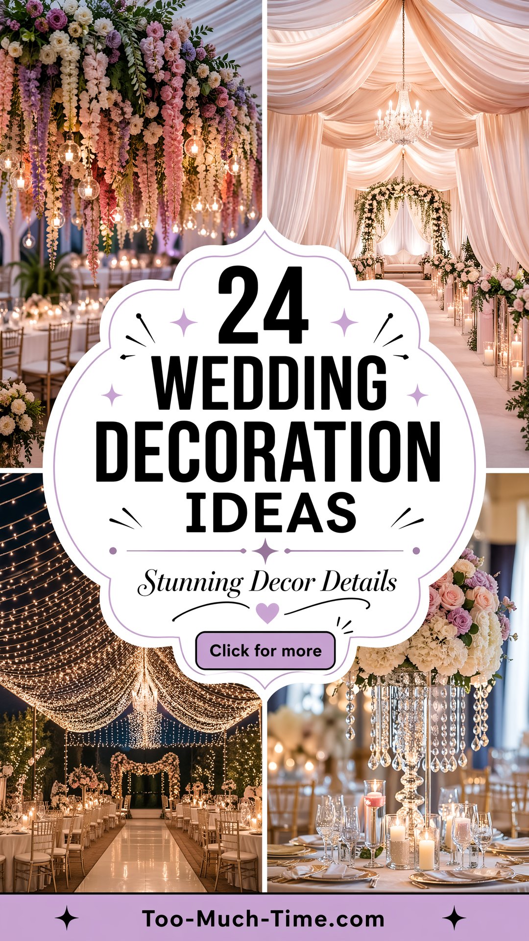 24 Wedding Decoration Ideas for Stunning Ceremony Decor - 24 Wedding Decoration Ideas for Stunning Ceremony Decor