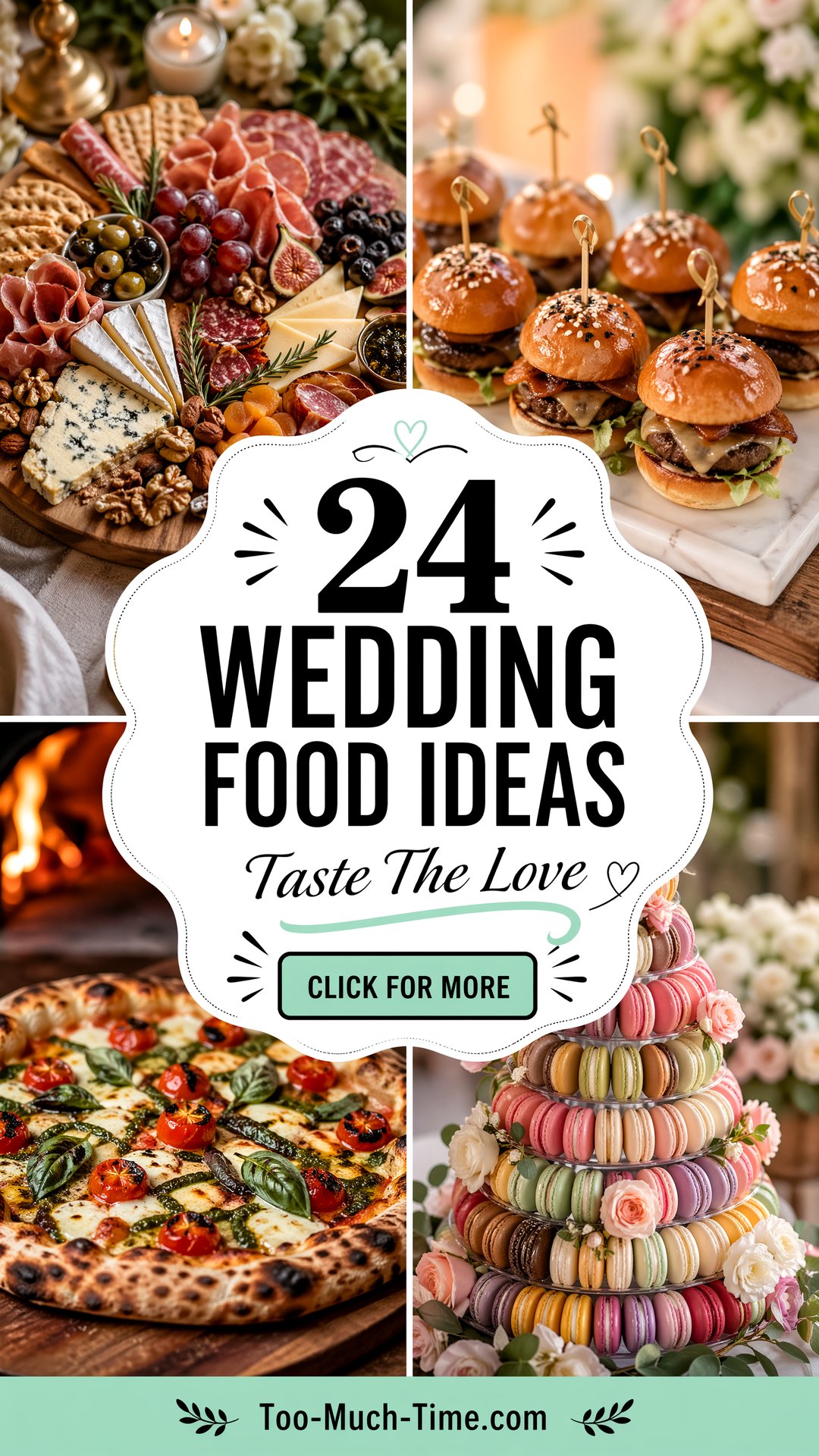 24 Wedding Food Ideas for a Delicious Wedding Menu - 24 Wedding Food Ideas for a Delicious Wedding Menu