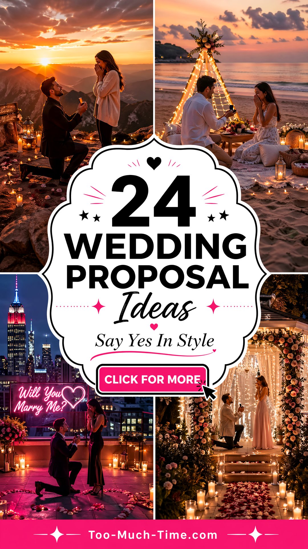 24 Wedding Proposal Ideas Romantic and Practical Tips - 24 Wedding Proposal Ideas: Romantic and Practical Tips