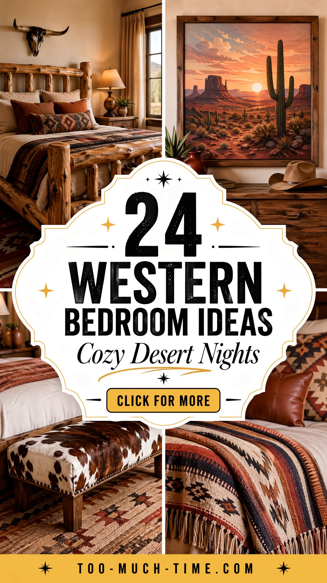 24 Western Bedroom Ideas for Cozy Desert Nights At Home - 24 Western Bedroom Ideas for Cozy Desert Nights At Home