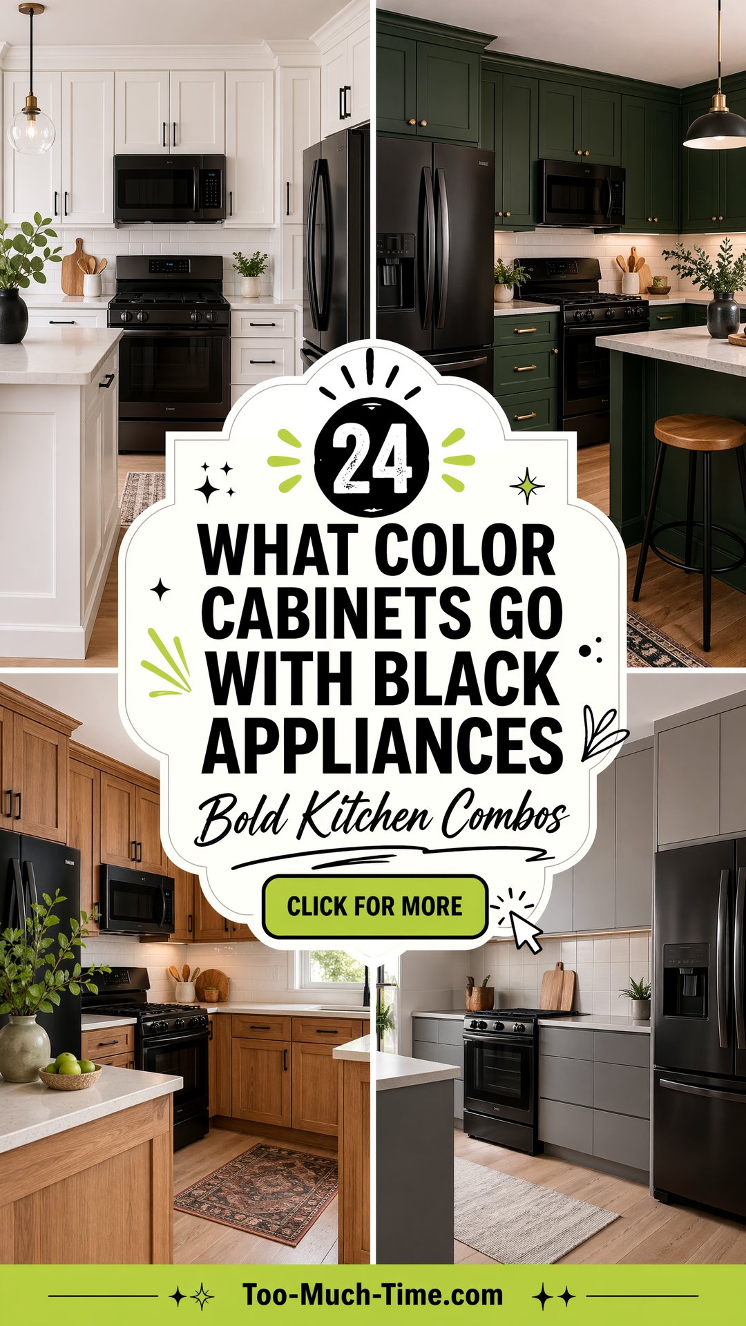 24 What Color Cabinets Go with Black Appliances Tips - 24 What Color Cabinets Go with Black Appliances: Tips