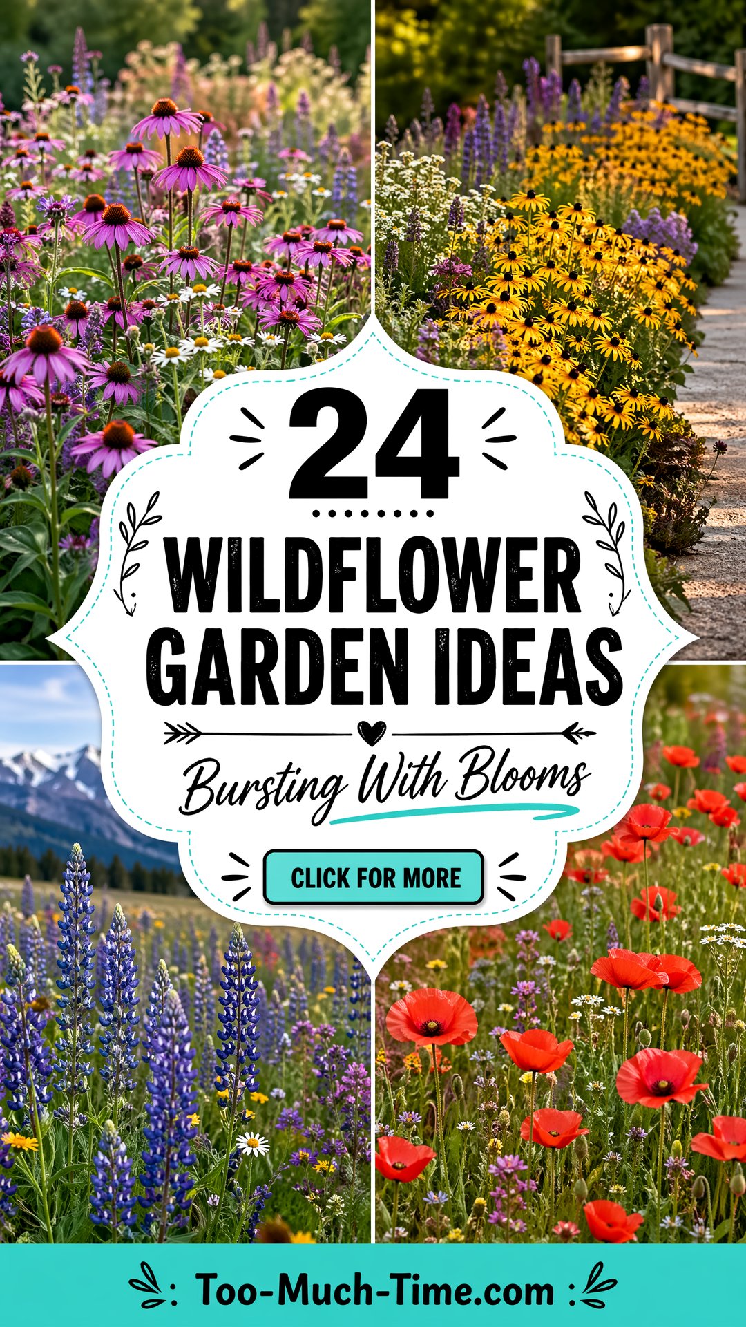 24 Wildflower Garden Ideas Bloom-friendly Plantings - 24 Wildflower Garden Ideas: Bloom-friendly Plantings