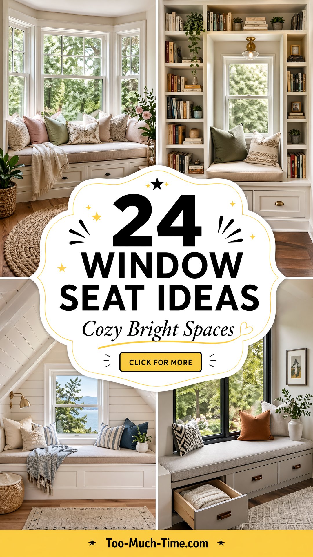 24 Window Seat Ideas to Cozy and Brighten Spaces Today - 24 Window Seat Ideas to Cozy and Brighten Spaces Today
